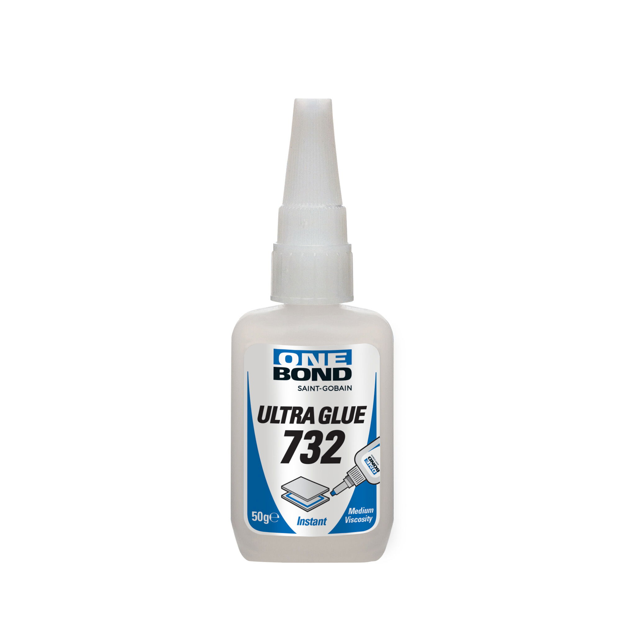 OneBond 732 pillanatragasztó 50g NE, 10 db/csomag termék fő termékképe