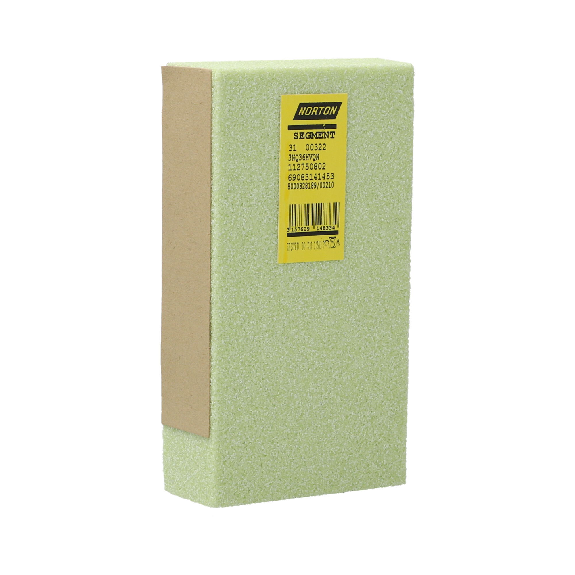 Norton Köszörűkő szegmens 38x103x180 mm 3NQ 36 H VQN, 4 db/csomag termék fő termékképe