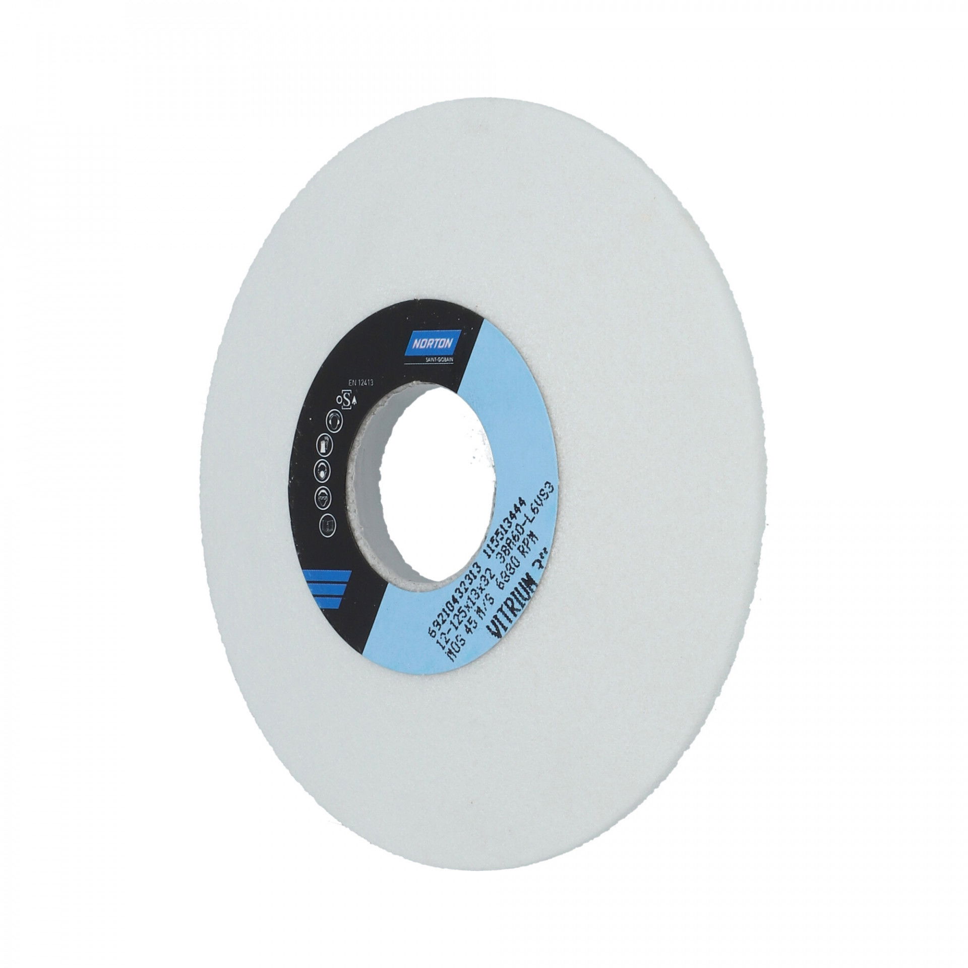 Norton Köszörűkorong (Tányérkő) Ø125x13x32 mm 38A 60 L VS termék fő termékképe