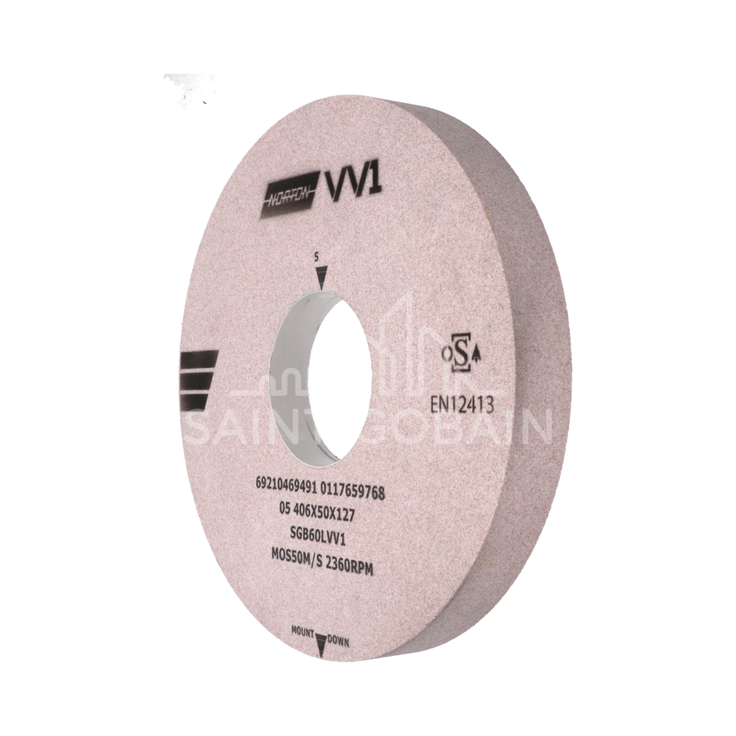 Norton Egyoldalt süllyesztett köszörűkorong  Ø406x50x127 mm SGB 60 L VV1 termék fő termékképe