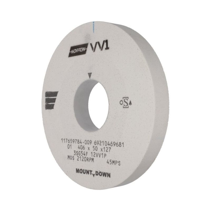 Norton Egyenes köszörűkorong Ø406x50x127 mm 3SG 54 F12 VV1P termék fő termékképe