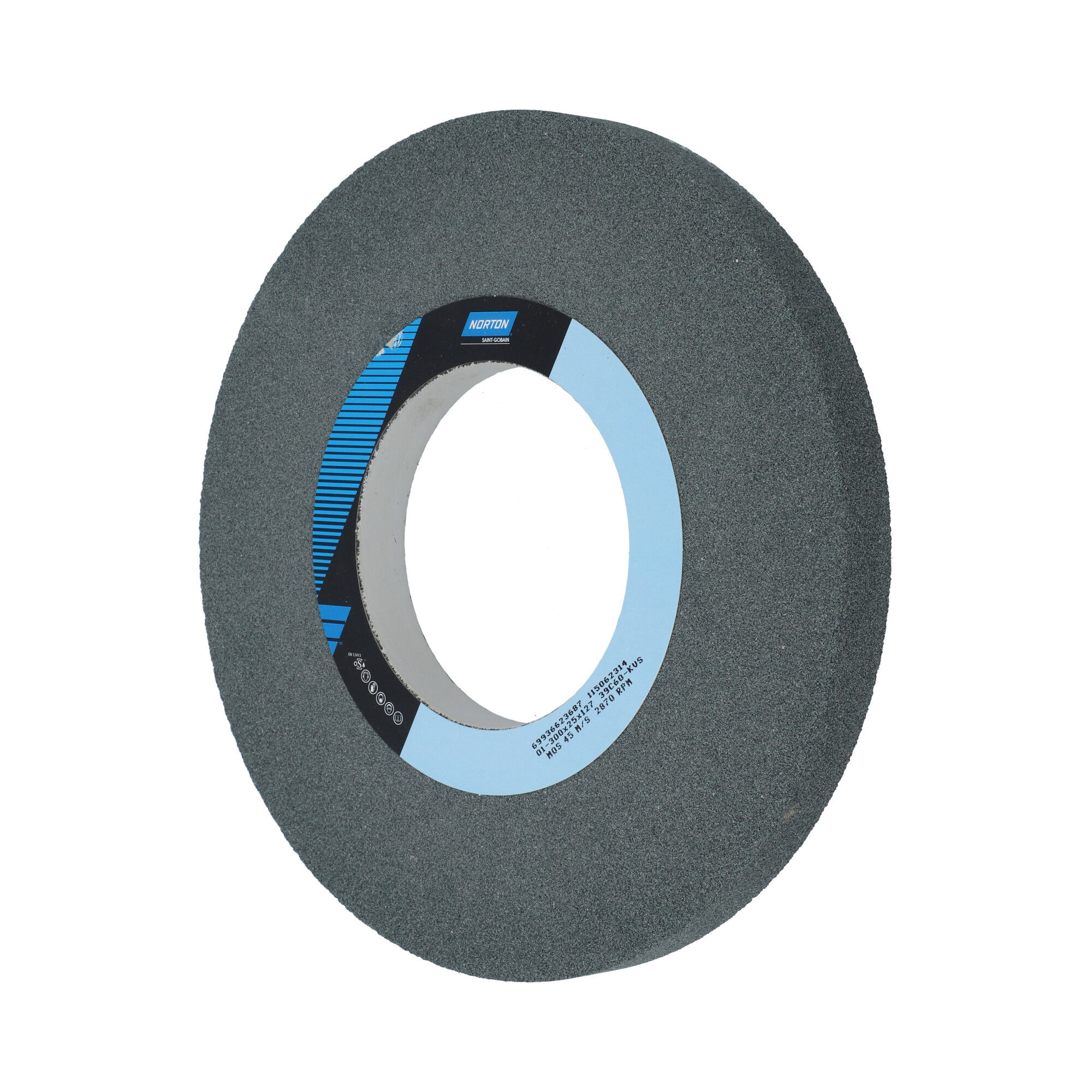 Norton Egyenes köszörűkorong Ø350x15x127 mm 25A 120 K VS termék fő termékképe