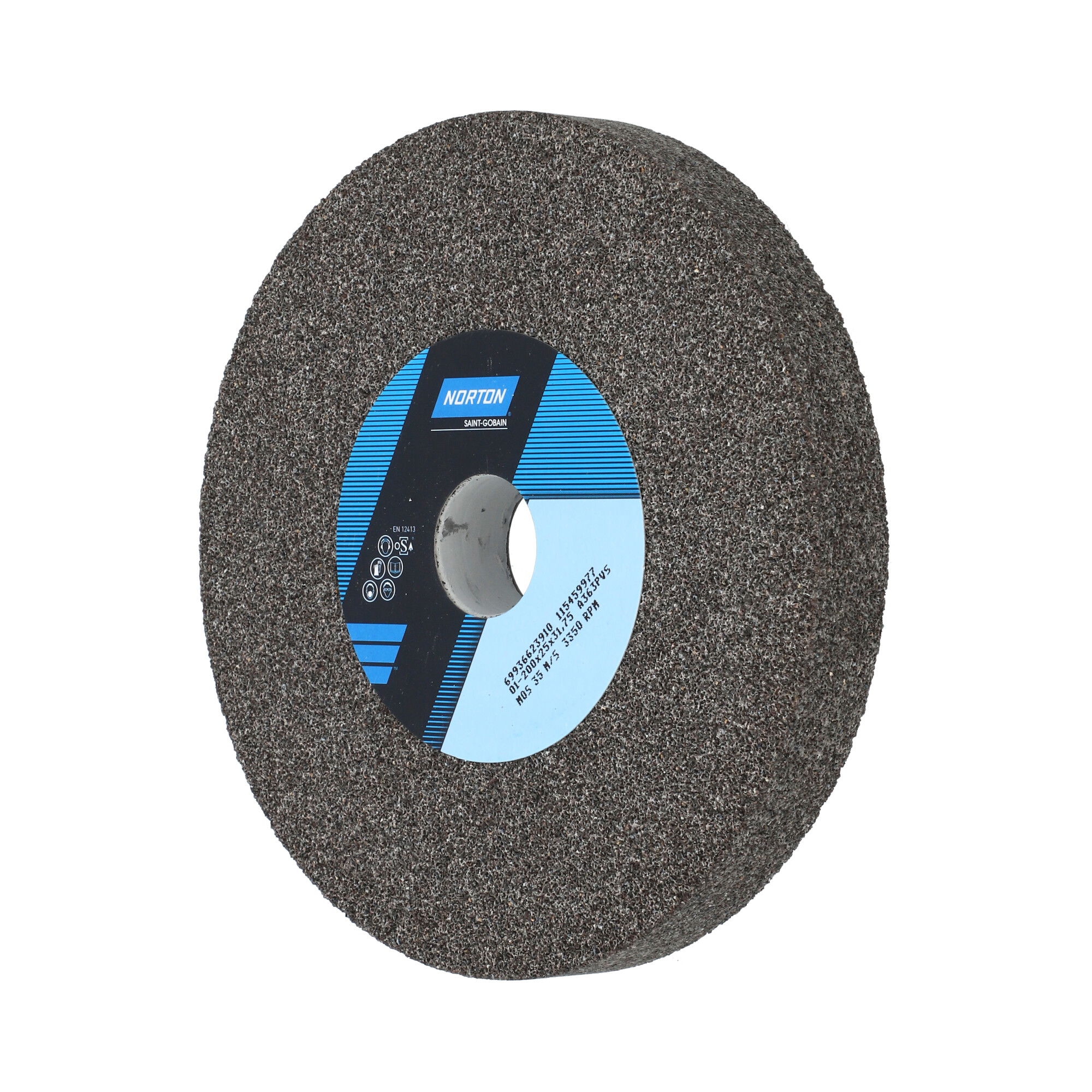 Norton Egyenes köszörűkorong Ø200x25x31,75 mm A 36 P VS termék fő termékképe