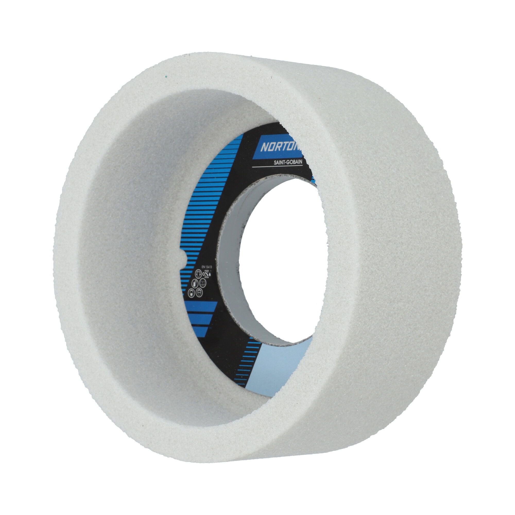 Norton Hengeres fazék alakú köszörűkorong Ø180x76x78 mm 38A 36 J VS, 2 db/csomag termék fő termékképe