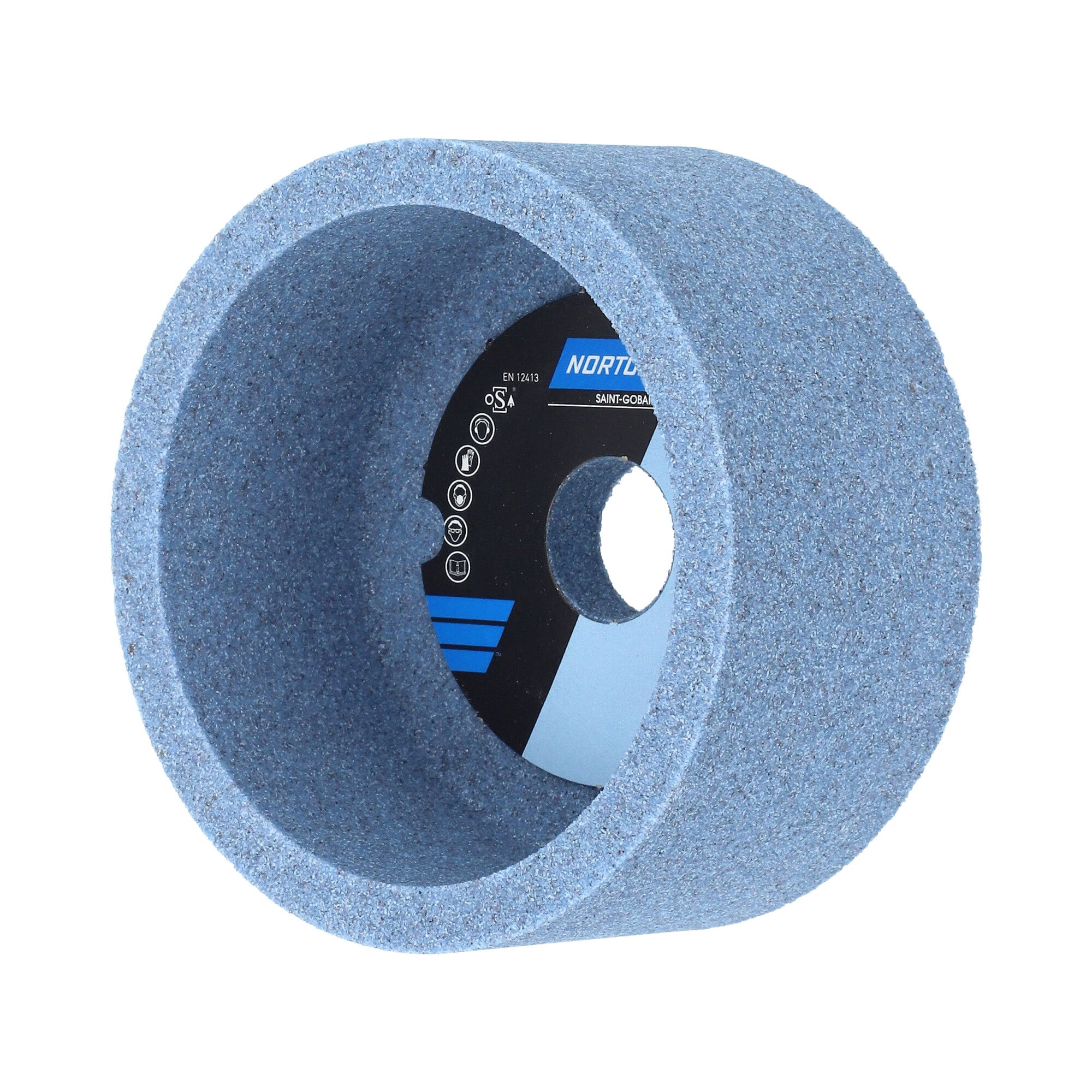 Norton Hengeres fazék alakú köszörűkorong Ø100x50x20 mm SGB 60 K VX, 12 db/csomag termék fő termékképe