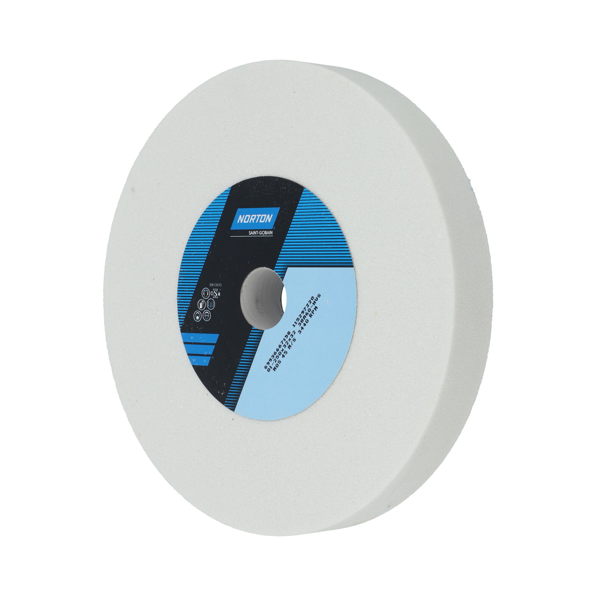 Norton Egyenes köszörűkorong Ø250x32x32 mm 38A 60 N VS termék fő termékképe