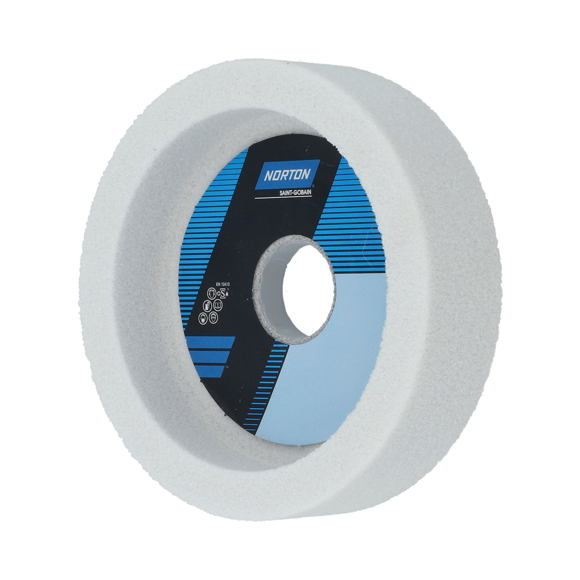 Norton Hengeres fazék alakú köszörűkorong Ø150x40x32 mm 38A 46 H VS, 2 db/csomag termék fő termékképe