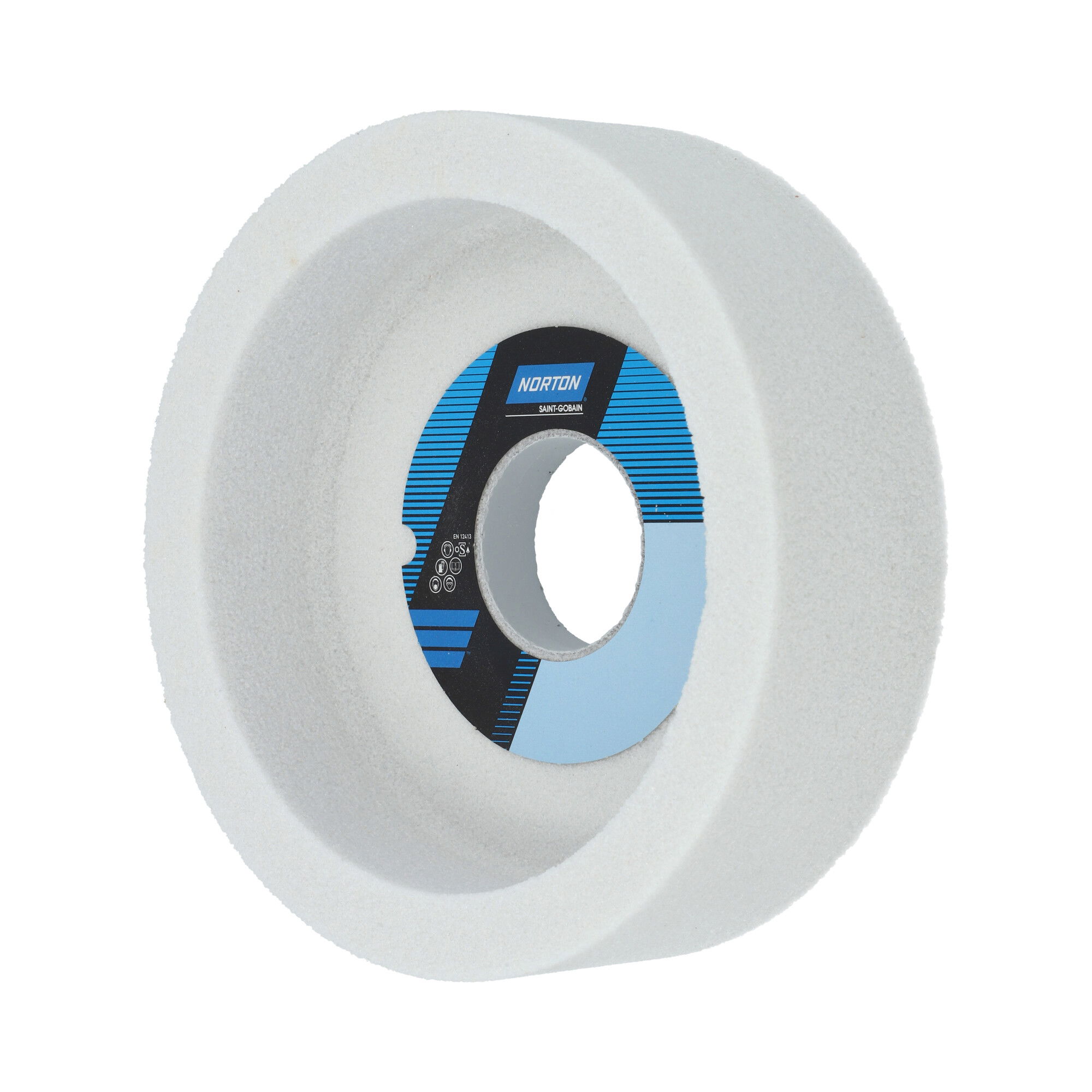 Norton Hengeres fazék alakú köszörűkorong Ø200x63x50,8 mm 38A 46 H VS, 2 db/csomag termék fő termékképe