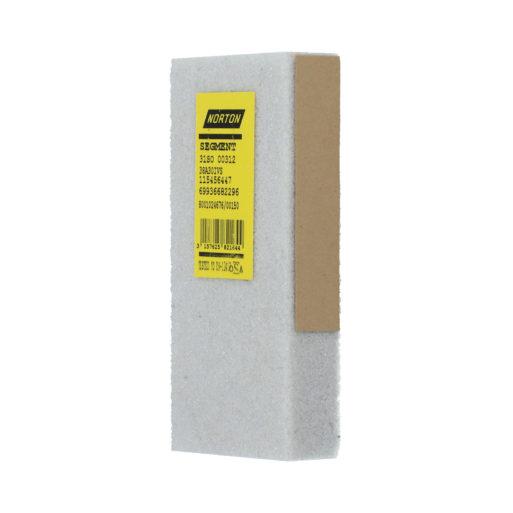 Norton Köszörűkő szegmens 25x70x110 mm 38A 30 I VS, 4 db/csomag termék fő termékképe