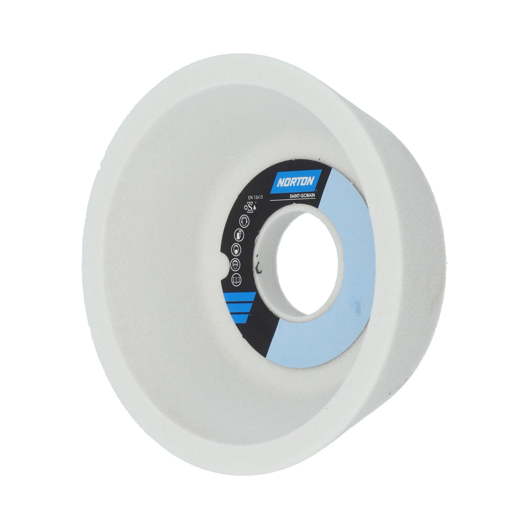 Norton Kúpos fazék alakú köszörűkorong Ø125x40x32 mm 38A 60 K VS, 10 db/csomag termék fő termékképe