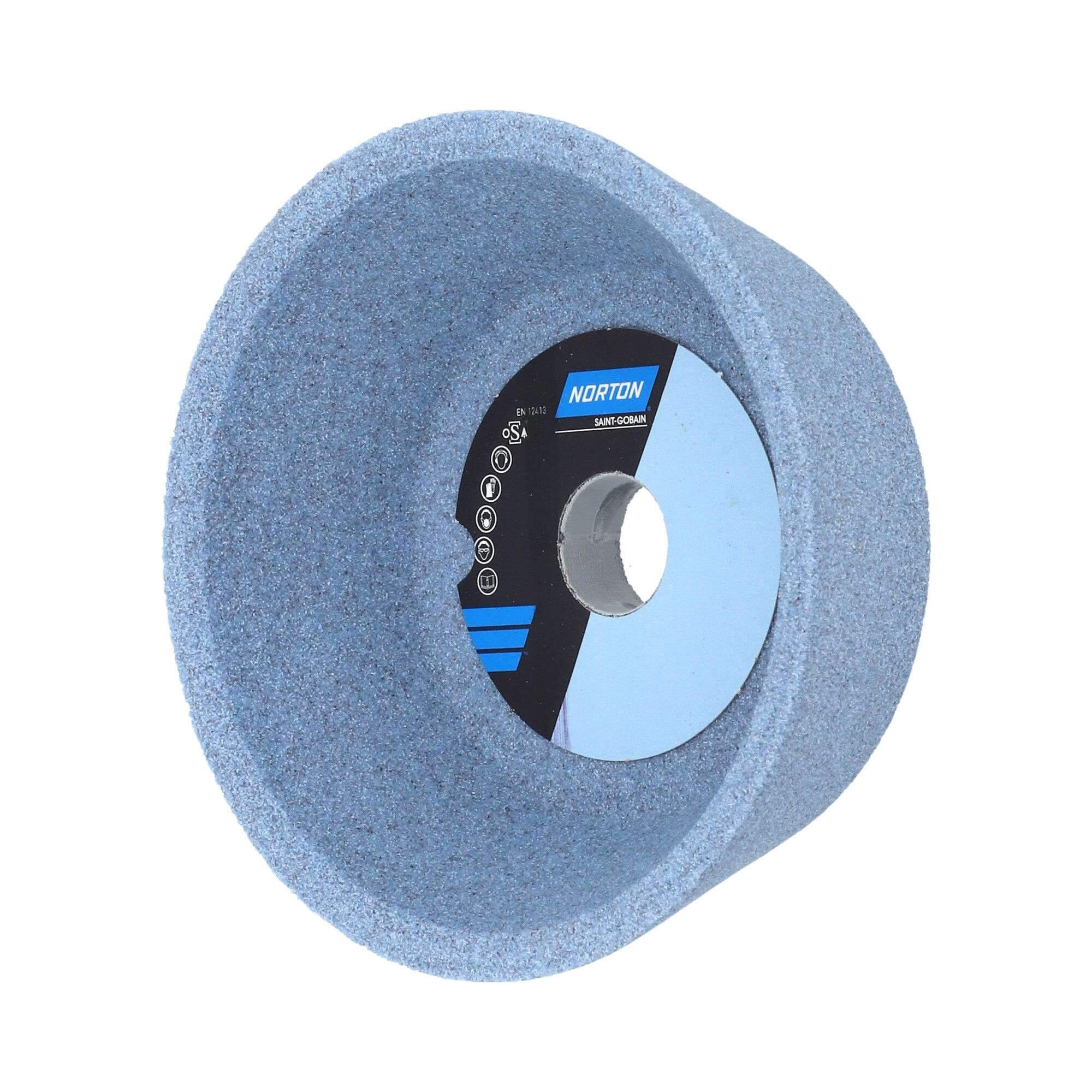 Norton Kúpos fazék alakú köszörűkorong Ø125x45x20 mm SGB 60 K VX, 10 db/csomag termék fő termékképe