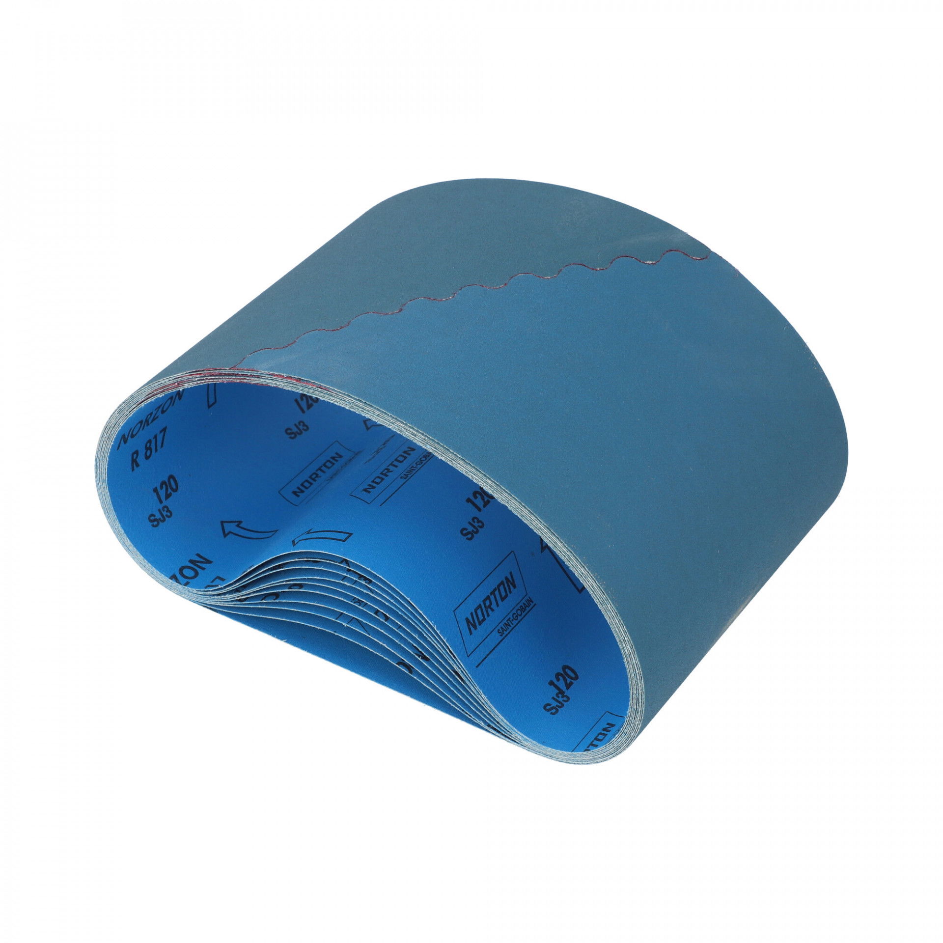 Norton Norzon R817 csiszolószalag kézi szalagcsiszolóhoz 200x750mm P120 termék fő termékképe