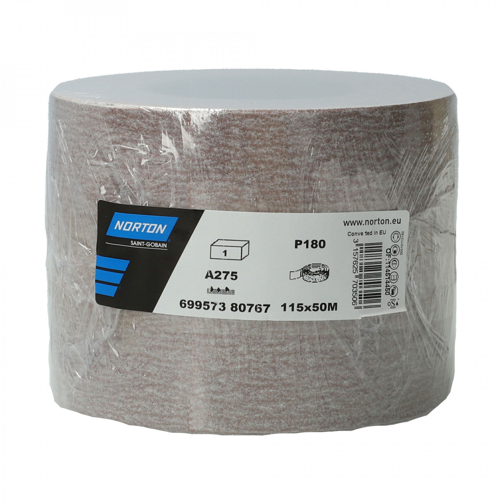 Norton Pro A275 csiszolótekercs 115mmx50m P180 termék fő termékképe