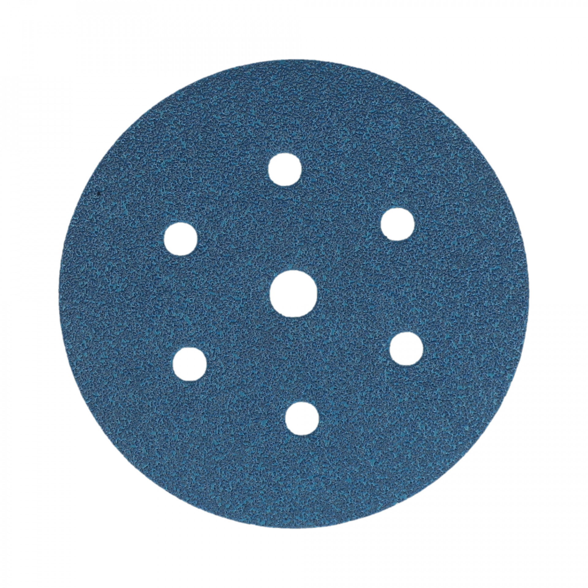 Norton Blue Fire H835 tépőzáras csiszolókorong Ø150 mm 6+1 lyukas P80, 50 db/csomag termék fő termékképe