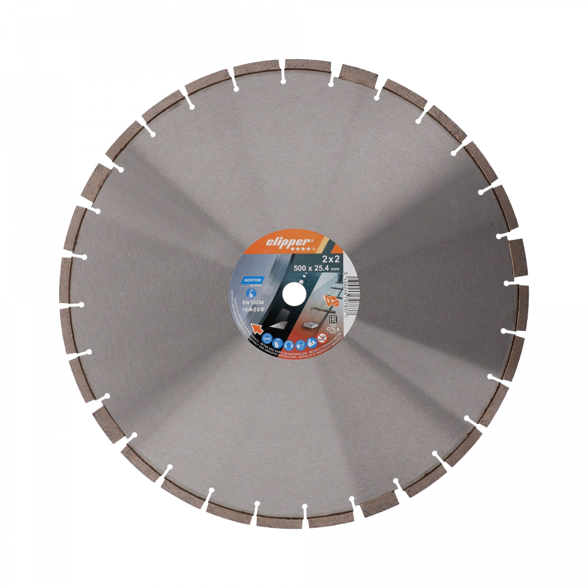Norton Clipper Pro 2X2 Explorer gyémánt vágókorong Ø500x25,4 mm termék fő termékképe