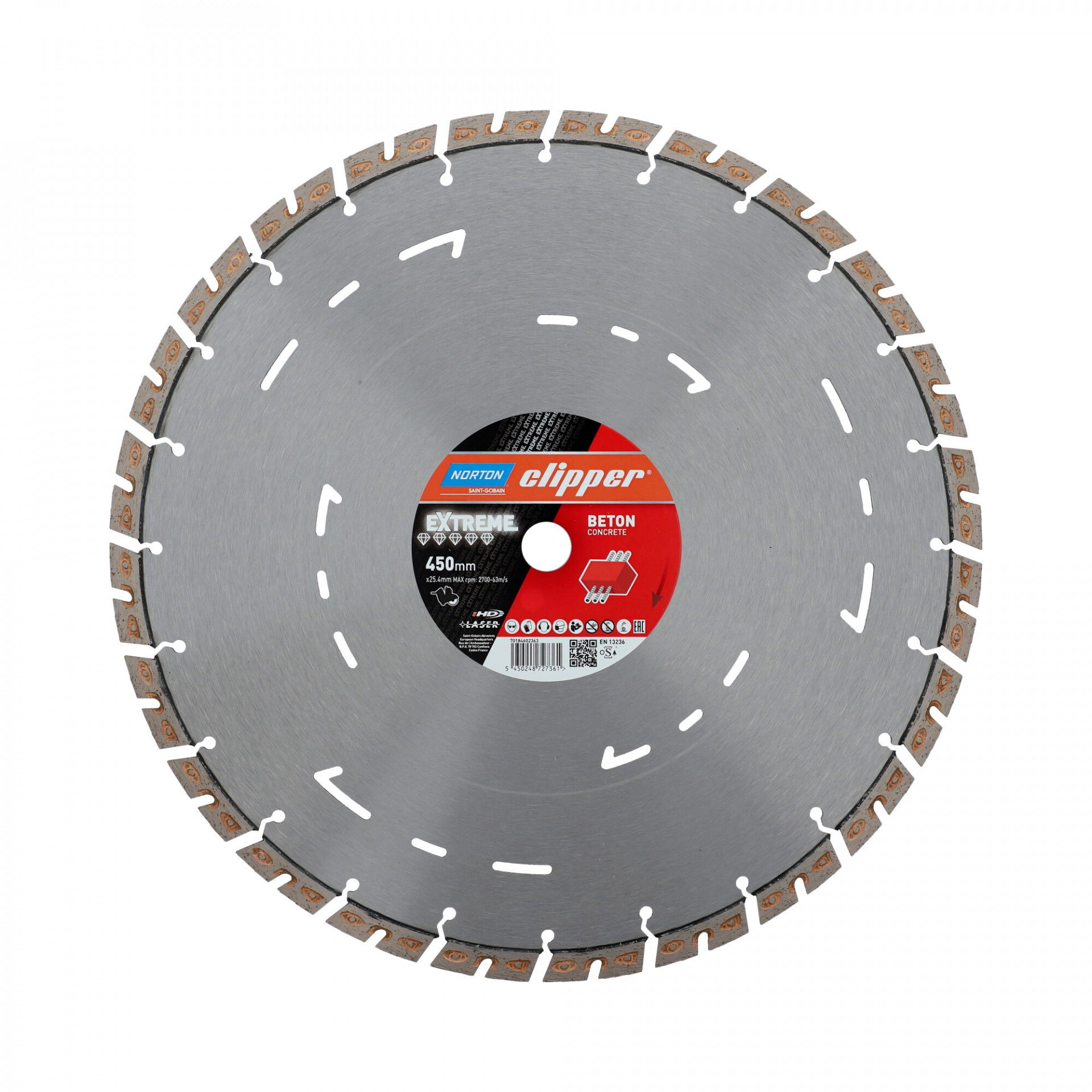 Norton Clipper Extreme Beton gyémánt vágókorong Ø450x25,4 mm termék fő termékképe