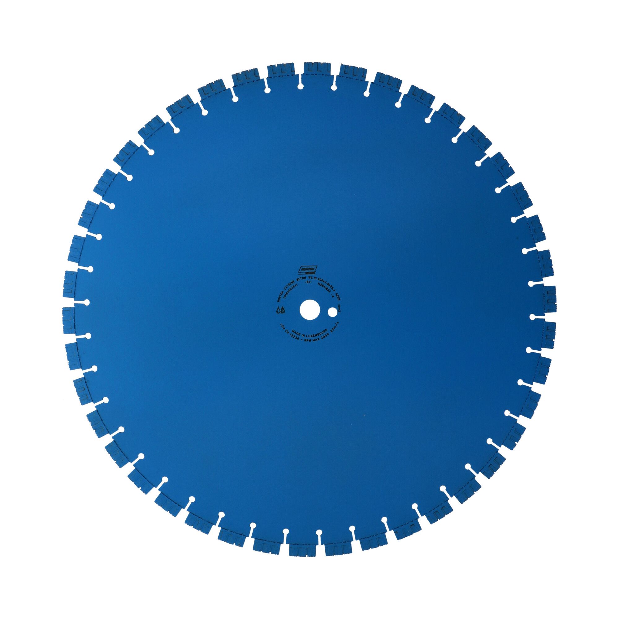 Norton Clipper Extrem Beton Wall Saw gyémánt vágókorong Ø600x25,4 mm termék fő termékképe