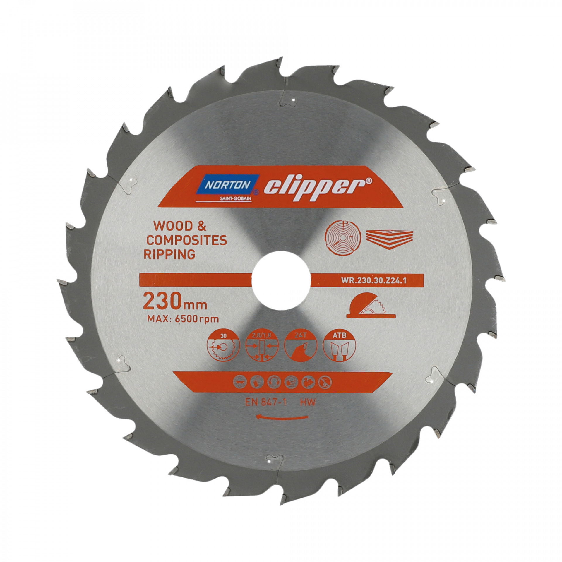 Norton Clipper Pro körfűrészlap Ø230x30mm termék fő termékképe