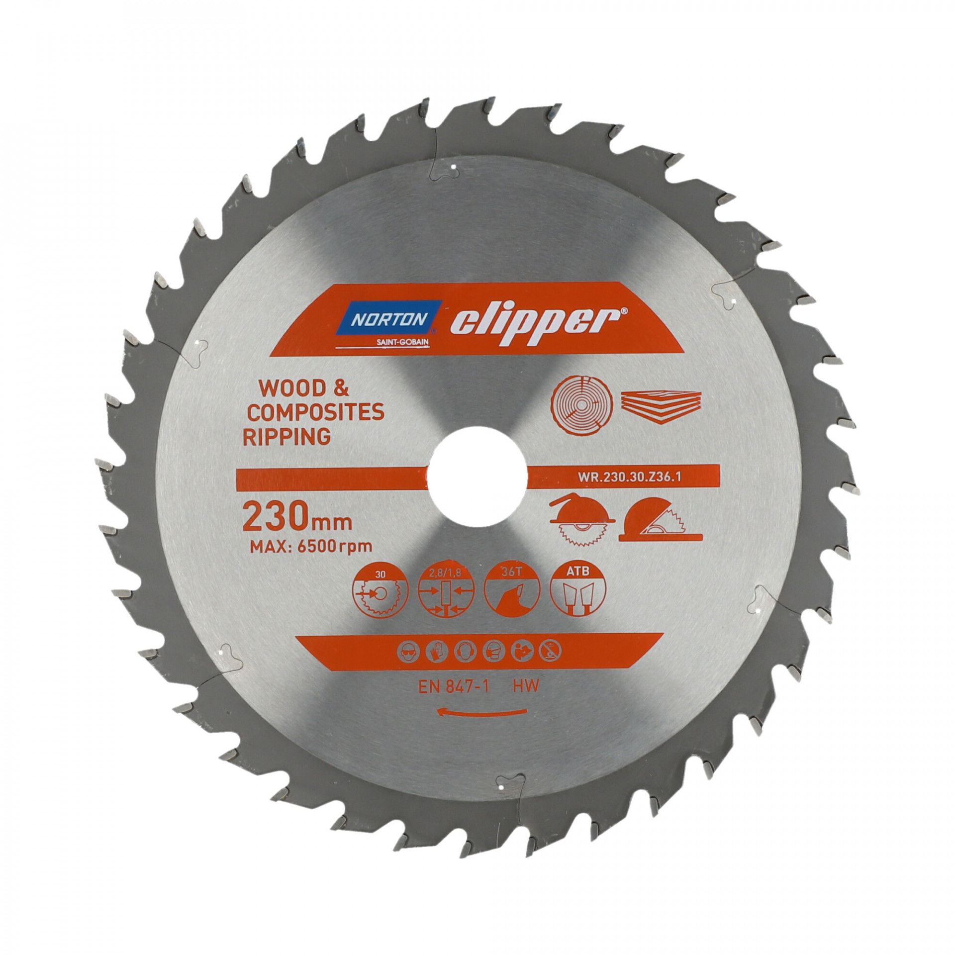 Norton Clipper Pro körfűrészlap Ø230x30mm termék fő termékképe