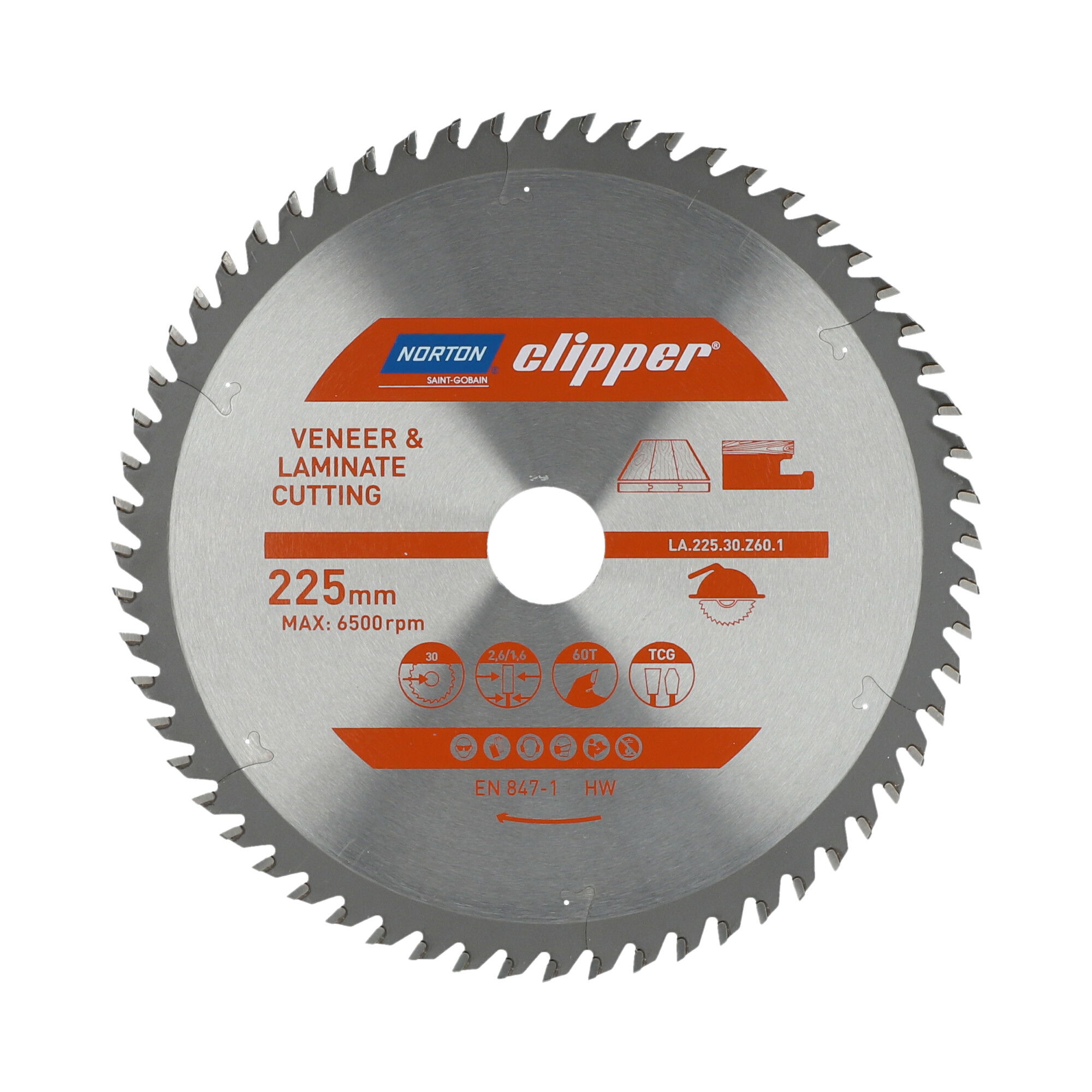 Norton Clipper Körfűrészlap Pro Laminate Ø225x30 mm termék fő termékképe