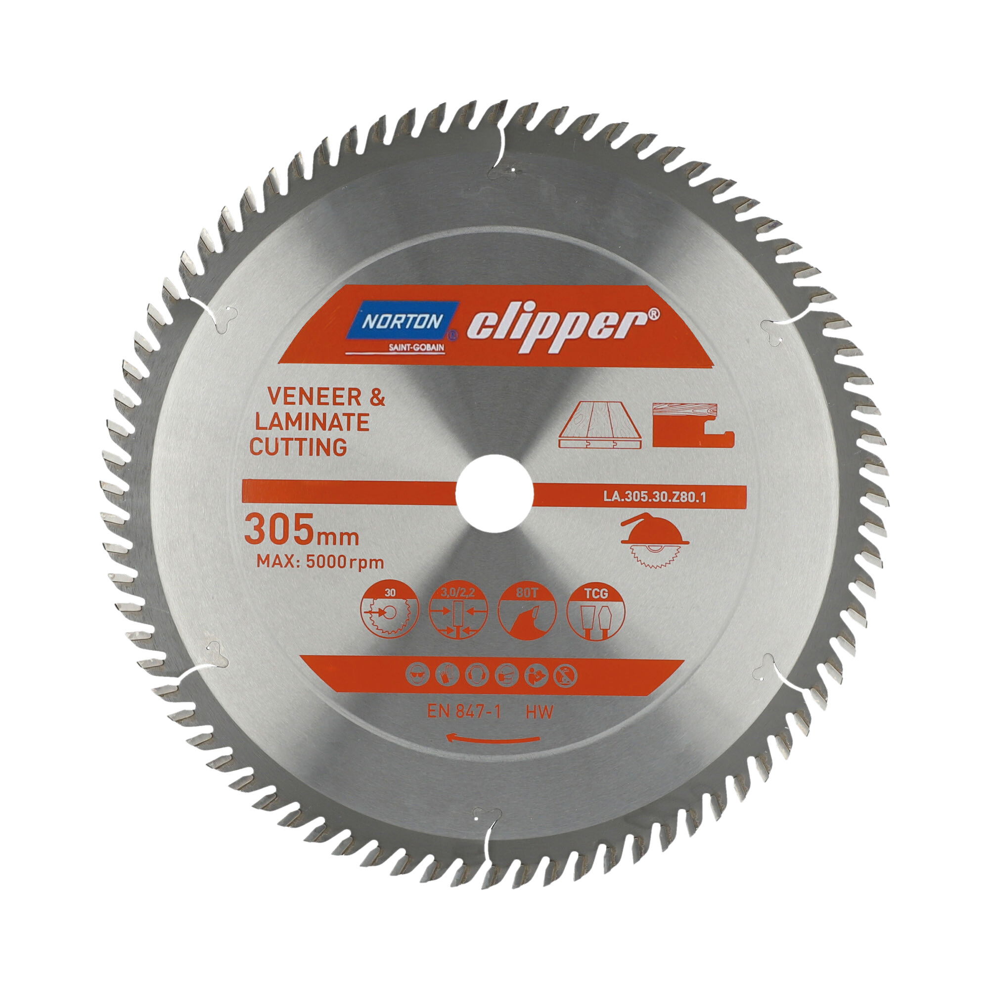 Norton Clipper Körfűrészlap Pro Laminate Ø305x30 mm termék fő termékképe