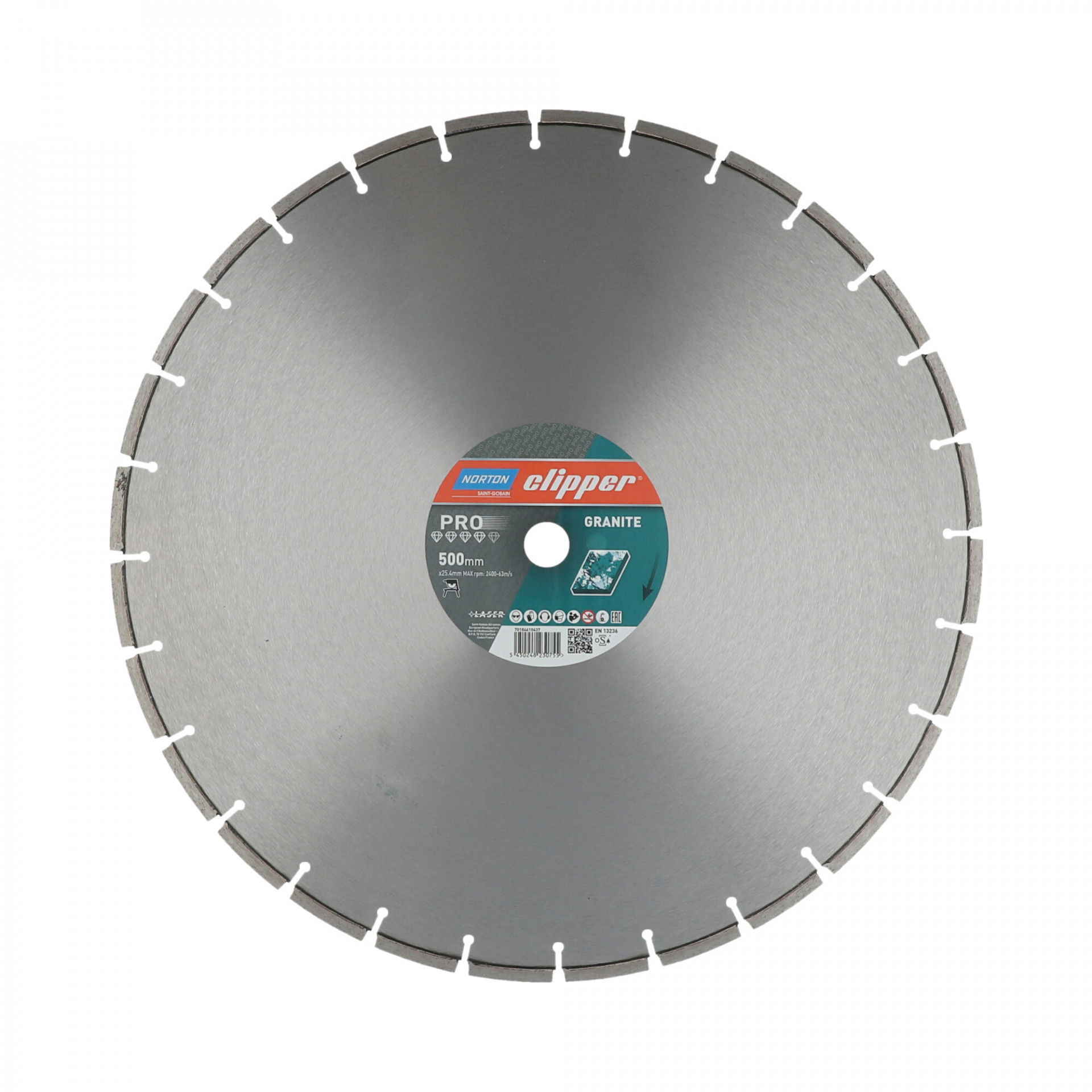 Norton Clipper Pro Granite gyémánt vágókorong Ø500x25,4 mm termék fő termékképe