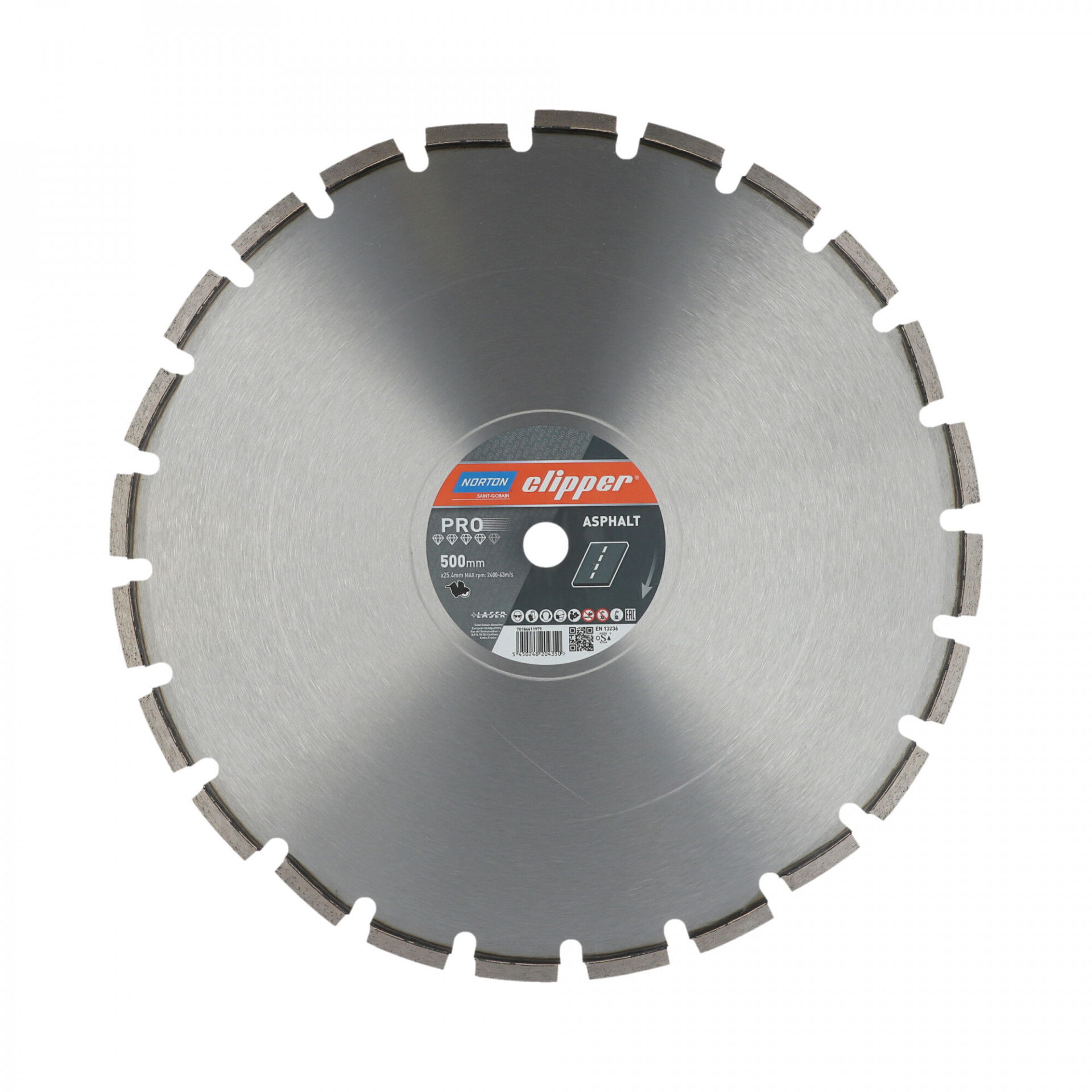 Norton Clipper Pro Asphalt gyémánt vágókorong Ø500x25,4 mm termék fő termékképe