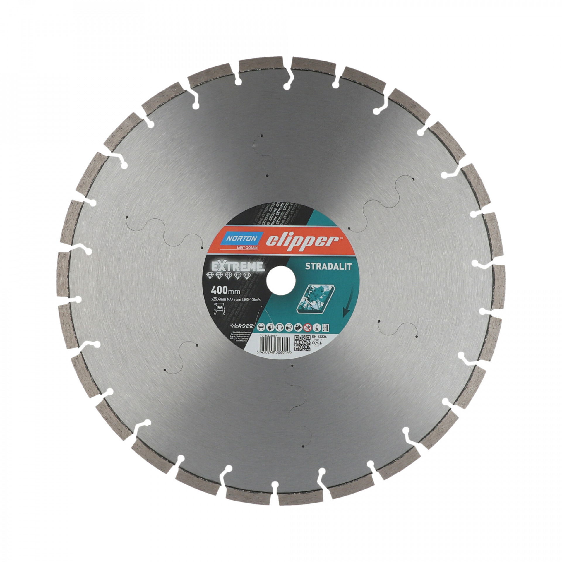 Norton Clipper Extreme Stradalit gyémánt vágókorong Ø400x25,4 mm termék fő termékképe