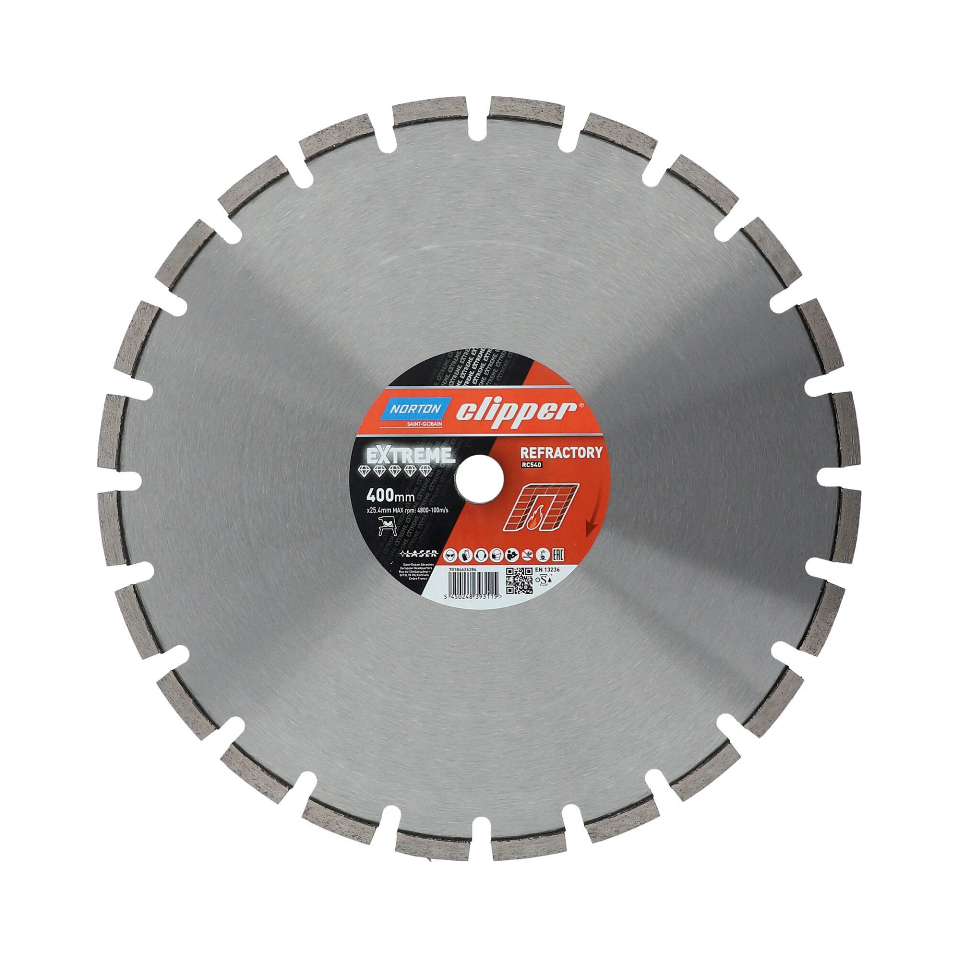 Norton Clipper Extreme RC540 gyémánt vágókorong Ø350x25,4 mm termék fő termékképe