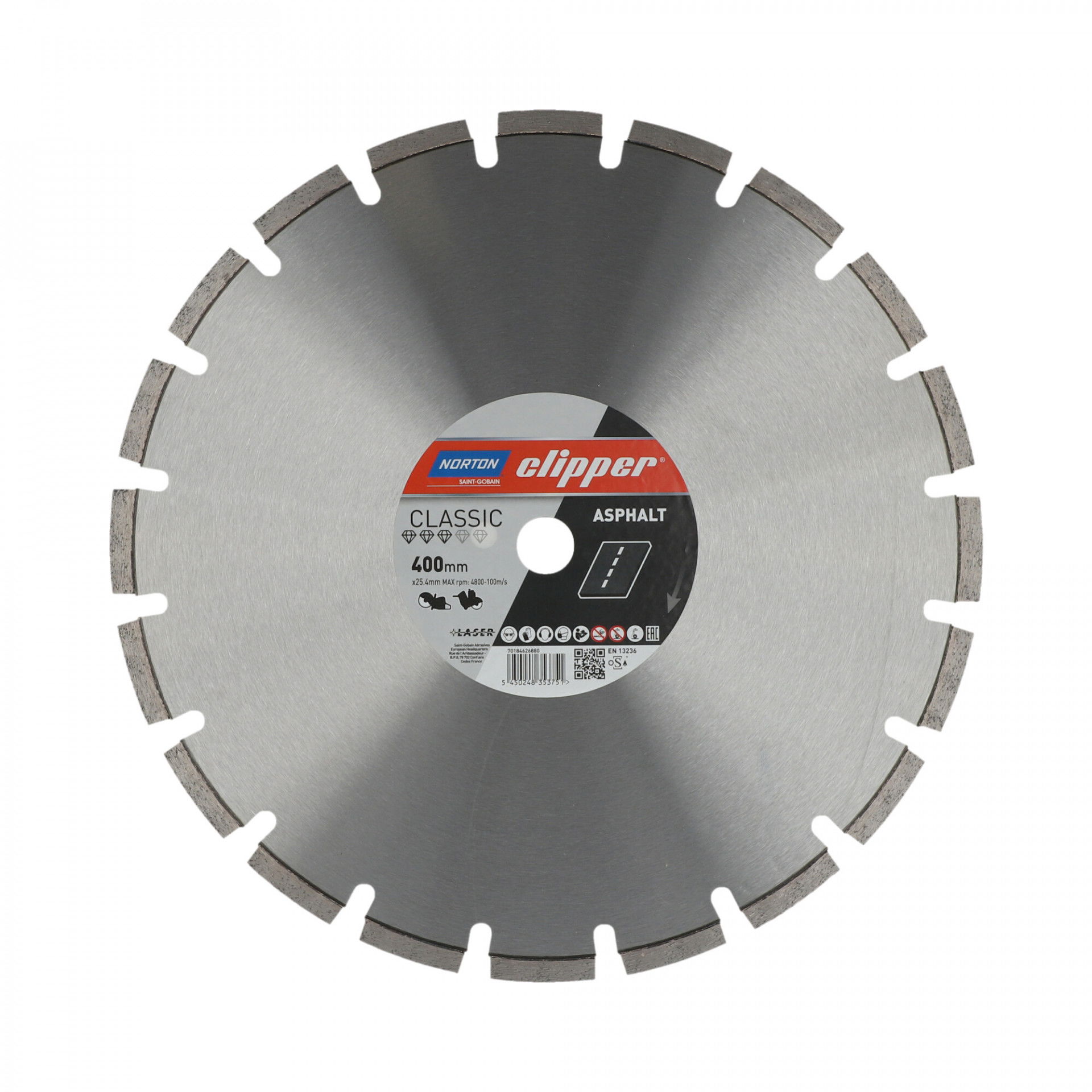 Norton Clipper Classic Asphalt gyémánt vágókorong Ø400x20 mm termék fő termékképe