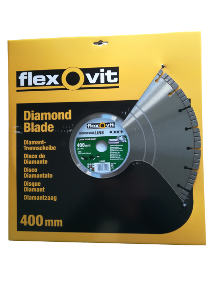 Norton Flexovit Turbo Laser Granit gyémánt vágókorong Ø400x25,4 mm termék fő termékképe