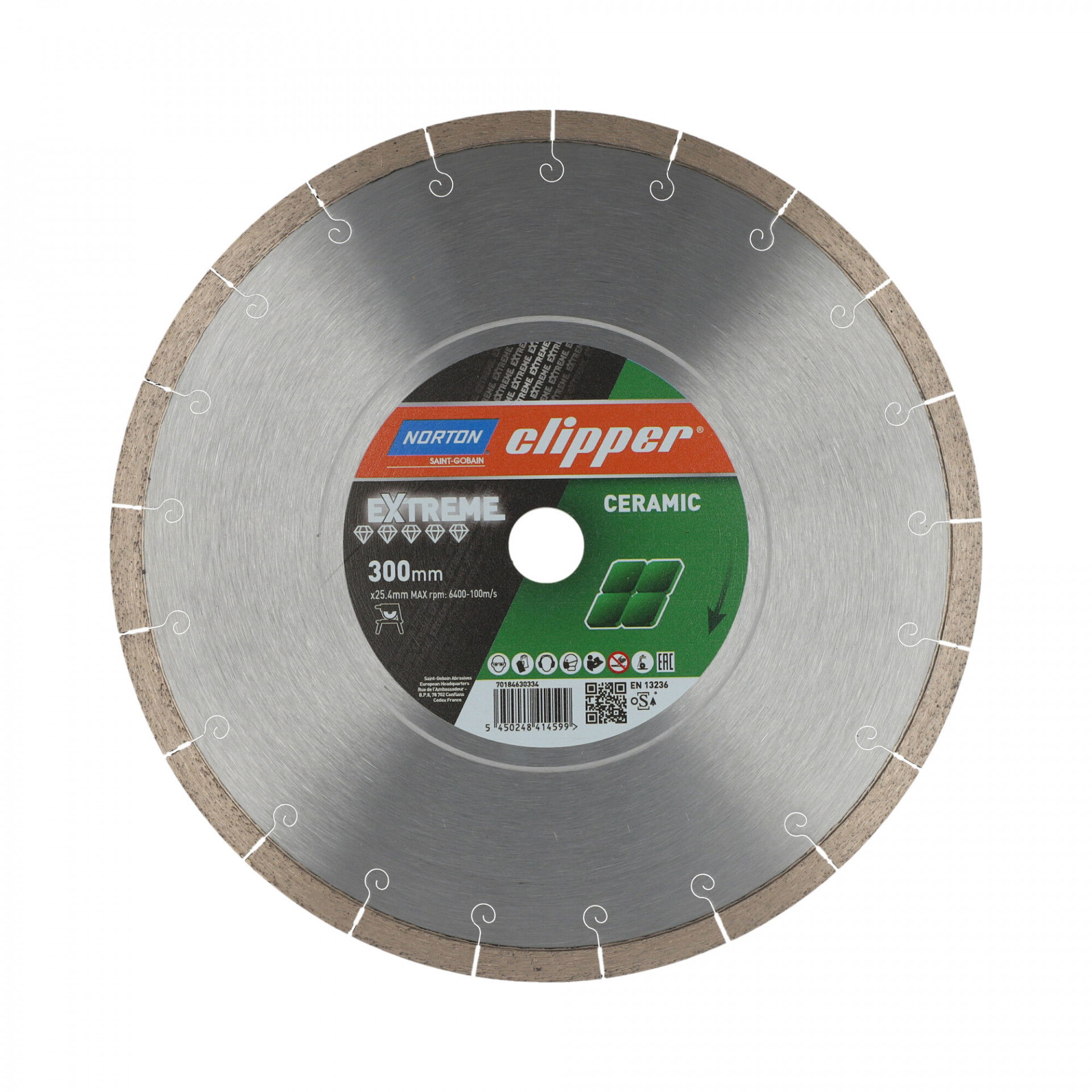 Norton Clipper Extreme Ceramic gyémánt vágókorong Ø300x25,4 mm termék fő termékképe