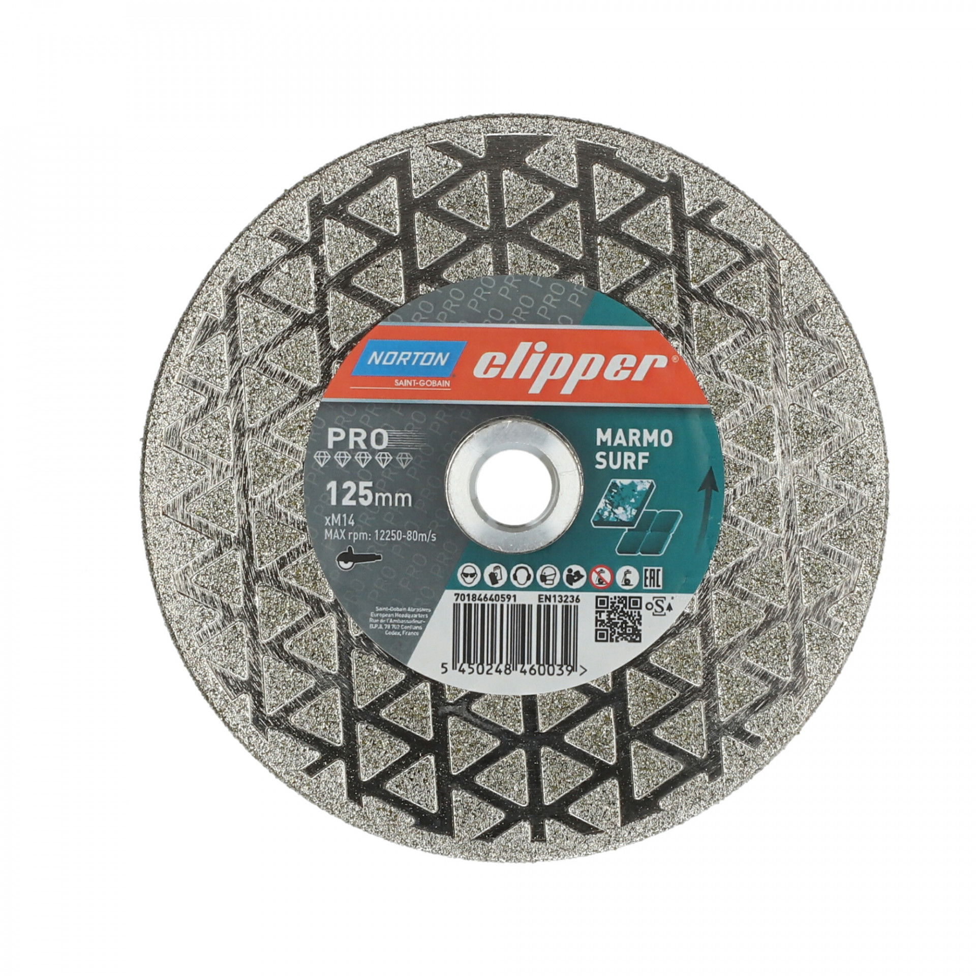 Norton Clipper Pro Marmo Surf gyémánt vágókorong Ø115xM14 mm termék fő termékképe