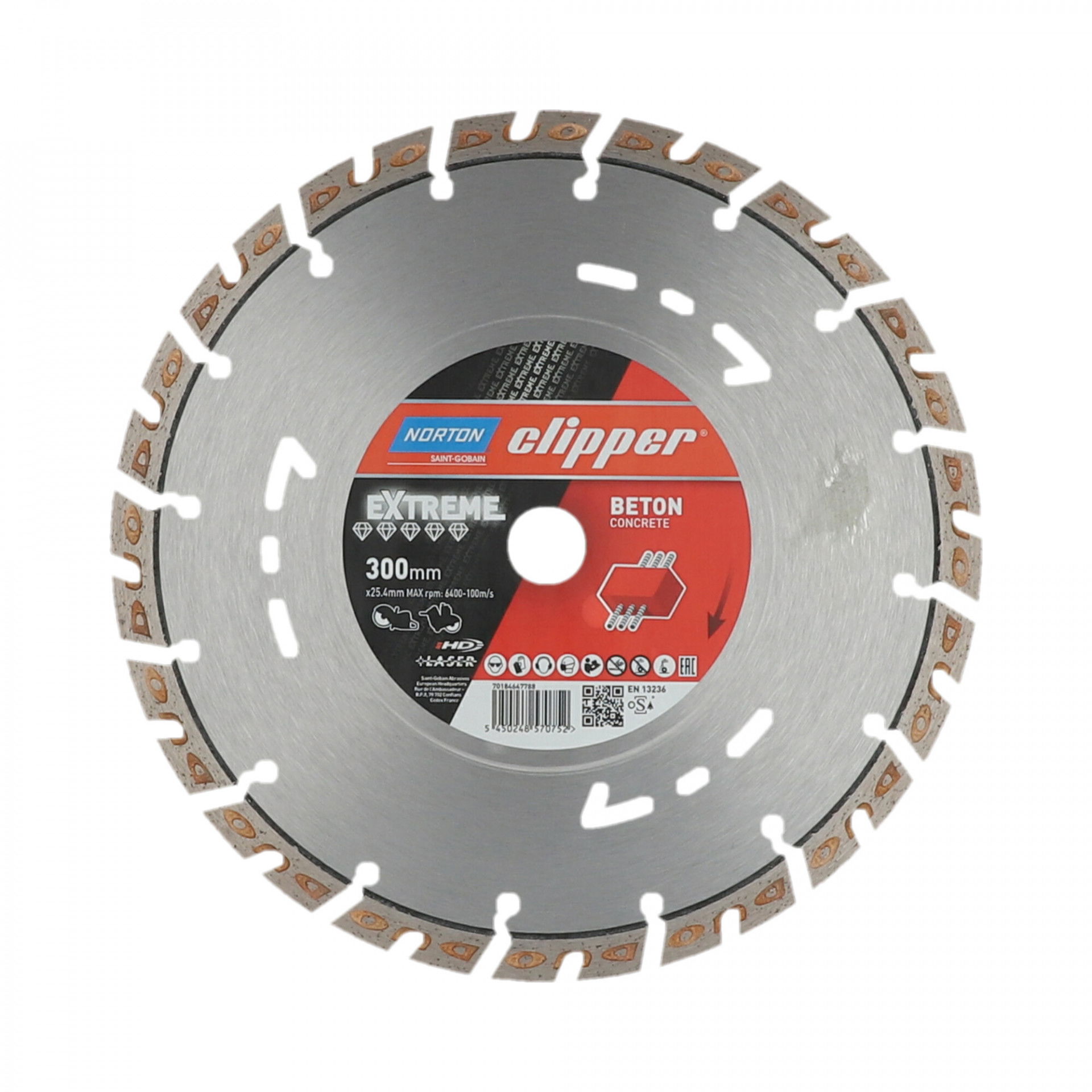 Norton Clipper Extreme Beton gyémánt vágókorong Ø300x25,4 mm termék fő termékképe