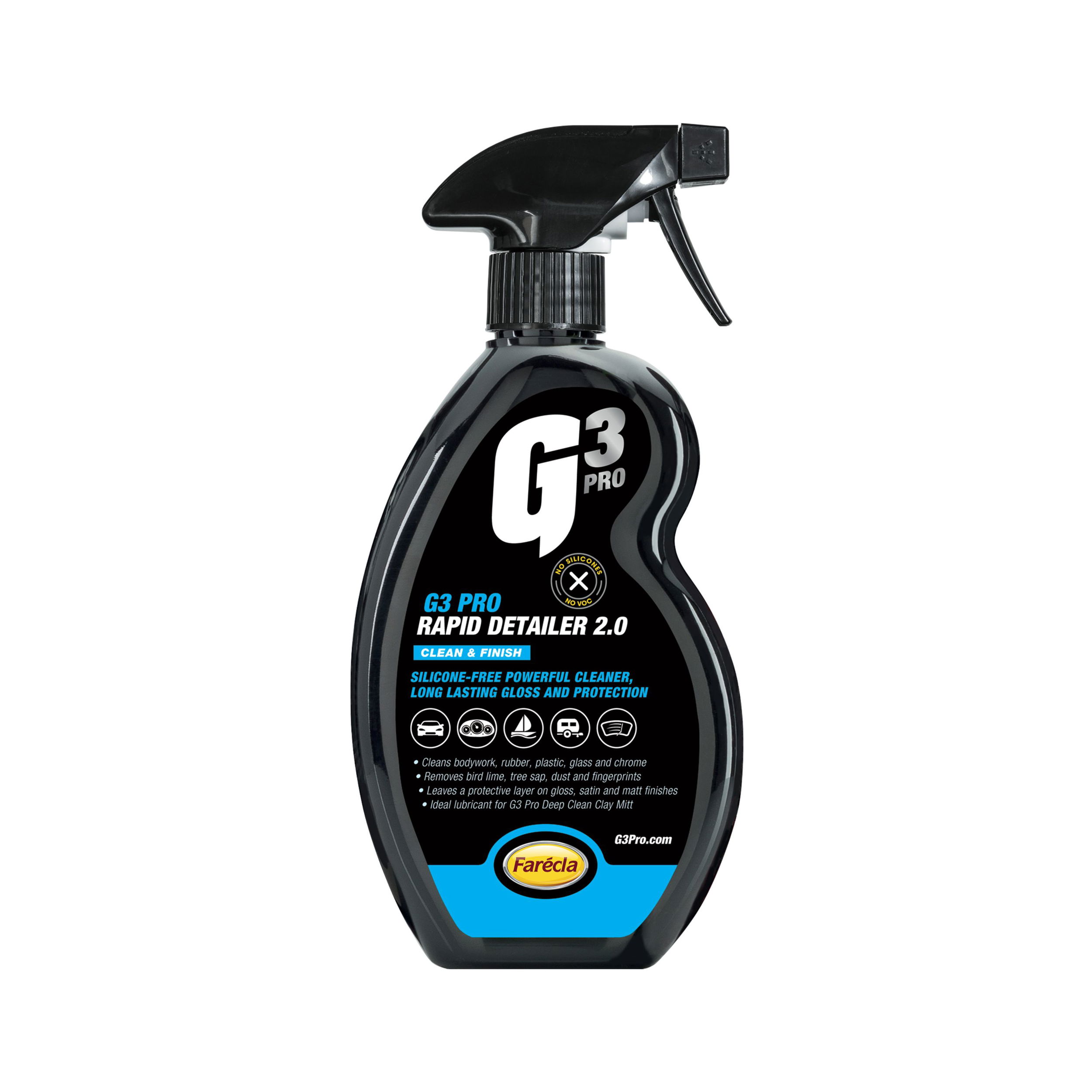 Farécla G3 Pro Rapid Detailer 2.0 gyorstisztító 500 ml termék fő termékképe