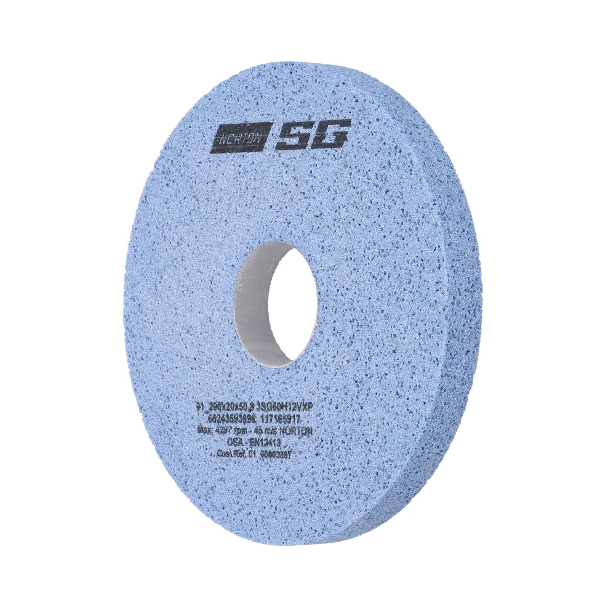 Norton Egyenes köszörűkorong Ø200x20x50,8 mm 3SG 60 H12 VXP, 2 db/csomag termék fő termékképe