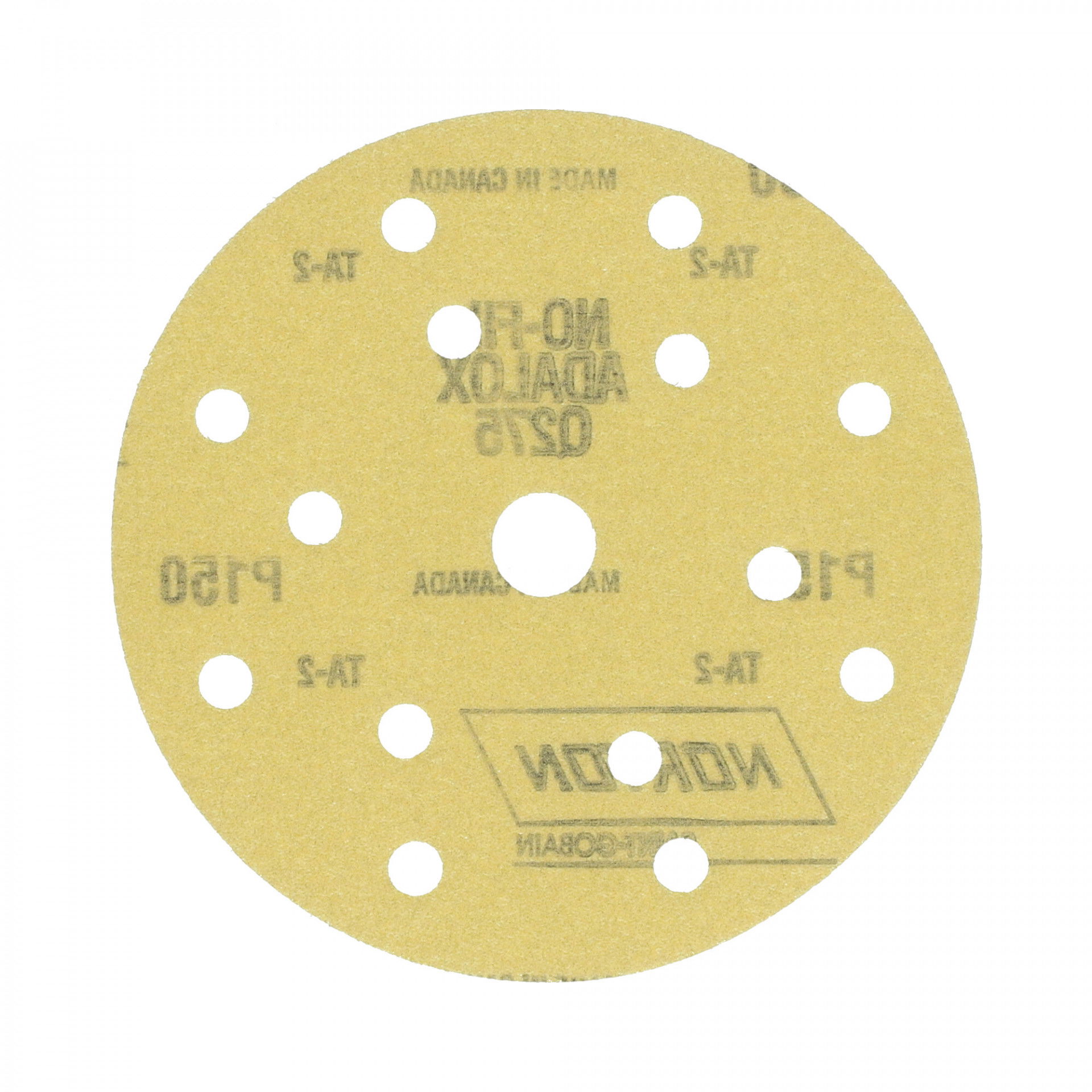 Norton Pro Film Q275 tépőzáras csiszolókorong Ø150 14+1 Lyukas P150 termék fő termékképe