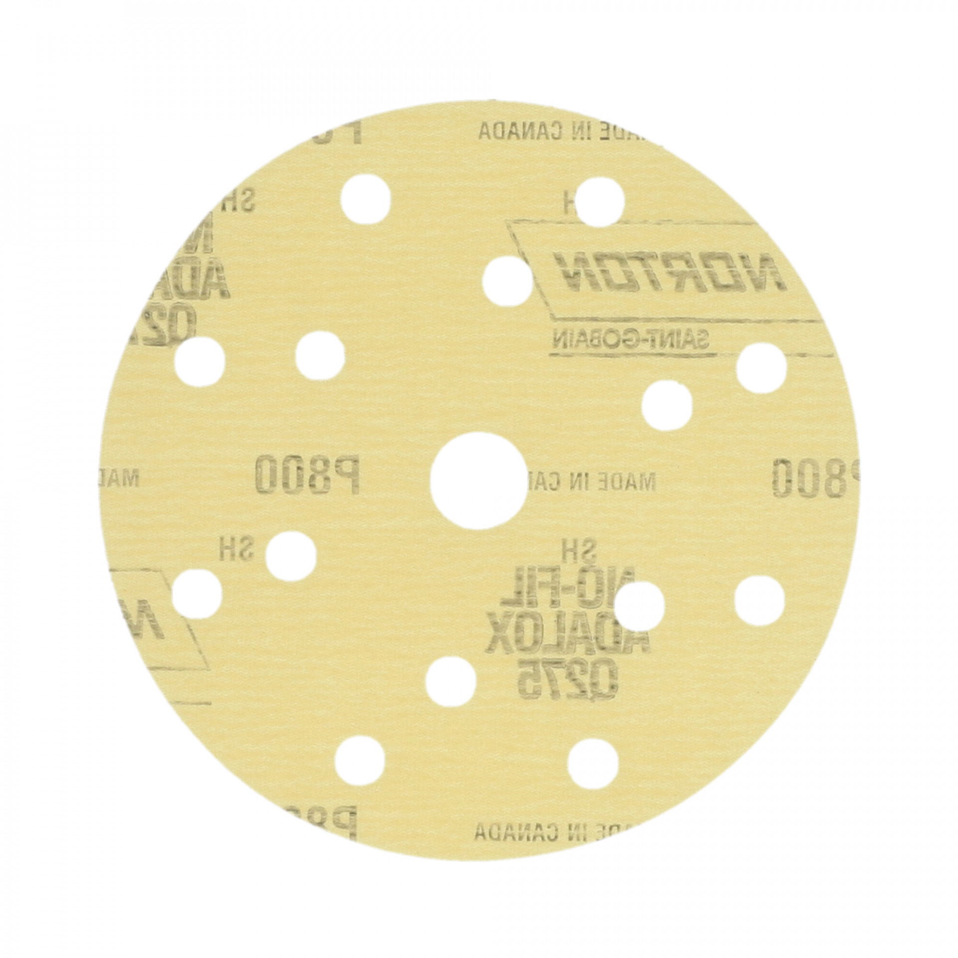 Norton Pro Film Q275 tépőzáras csiszolókorong Ø150 14+1 Lyukas P800 termék fő termékképe