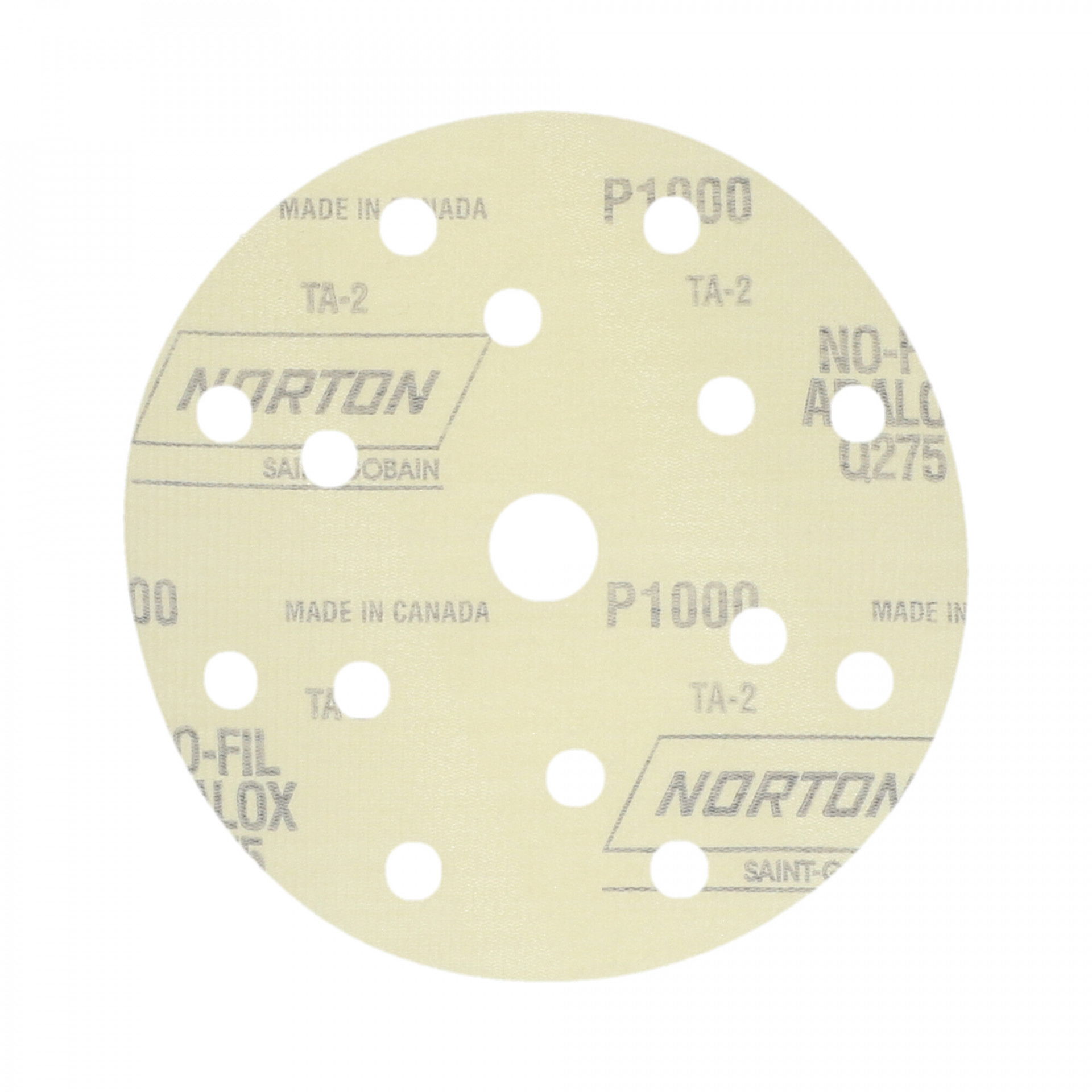 Norton Pro Film Q275 csiszolókorong Ø150mm 14+1 lyukas P1000 termék fő termékképe