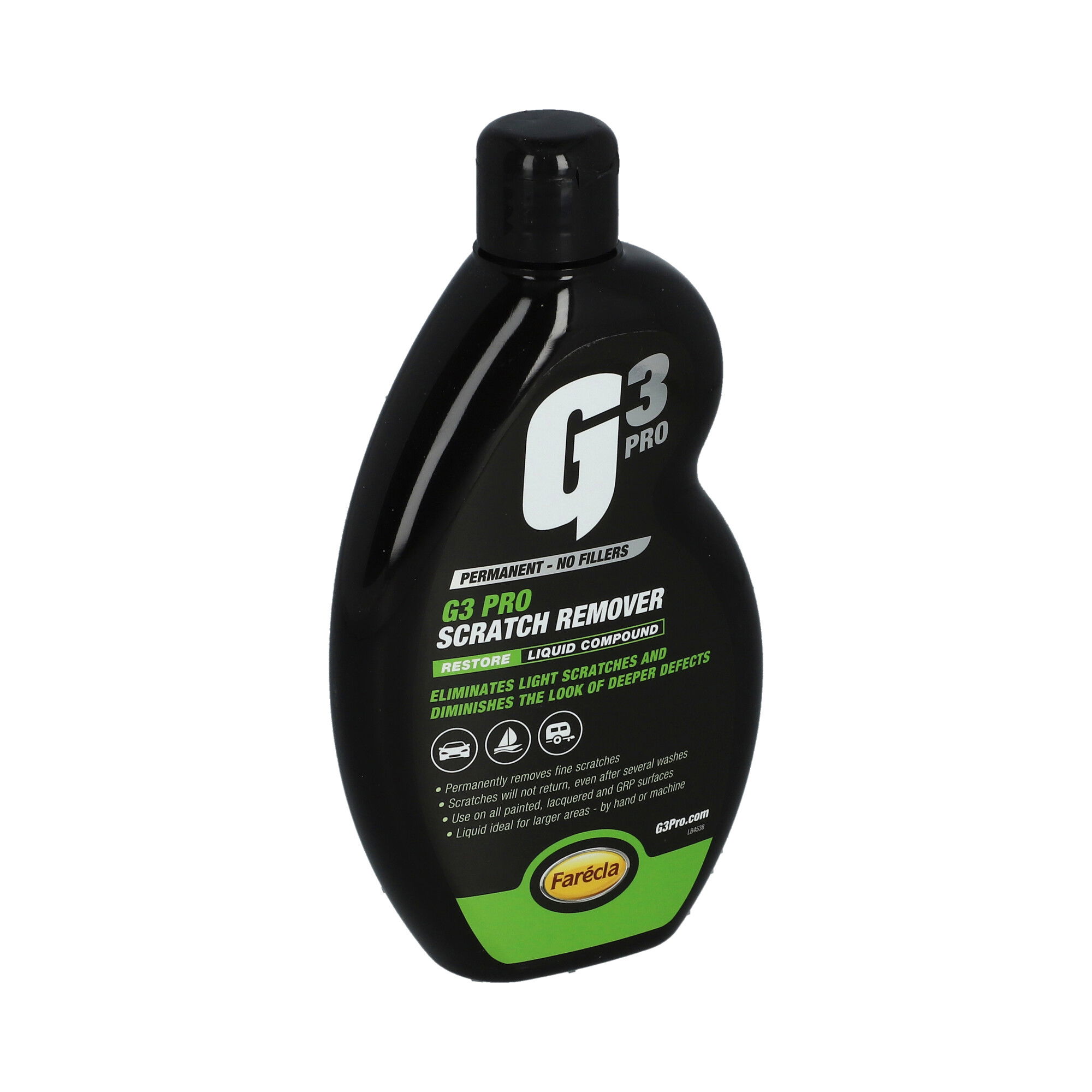Farécla G3 Pro Scratch Remover Liquid karceltávolító folyadék 500 ml termék fő termékképe