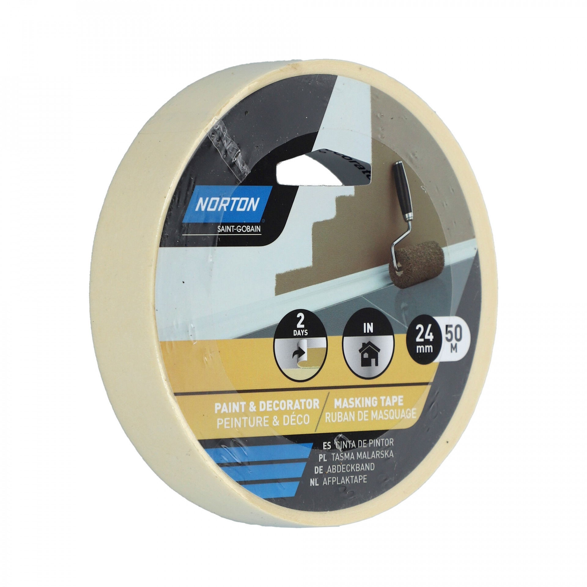 Norton Paint & Decorator festőszalag 24mmx50m, 36 db/csomag termék fő termékképe