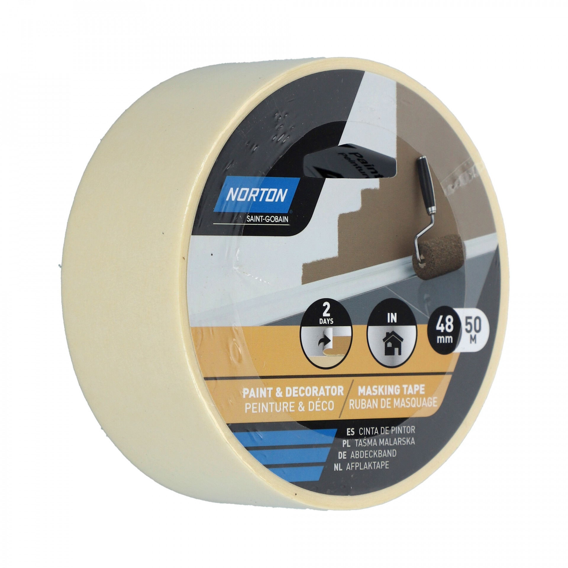Norton Paint & Decorator festőszalag 48mmx50m, 24 db/csomag termék fő termékképe