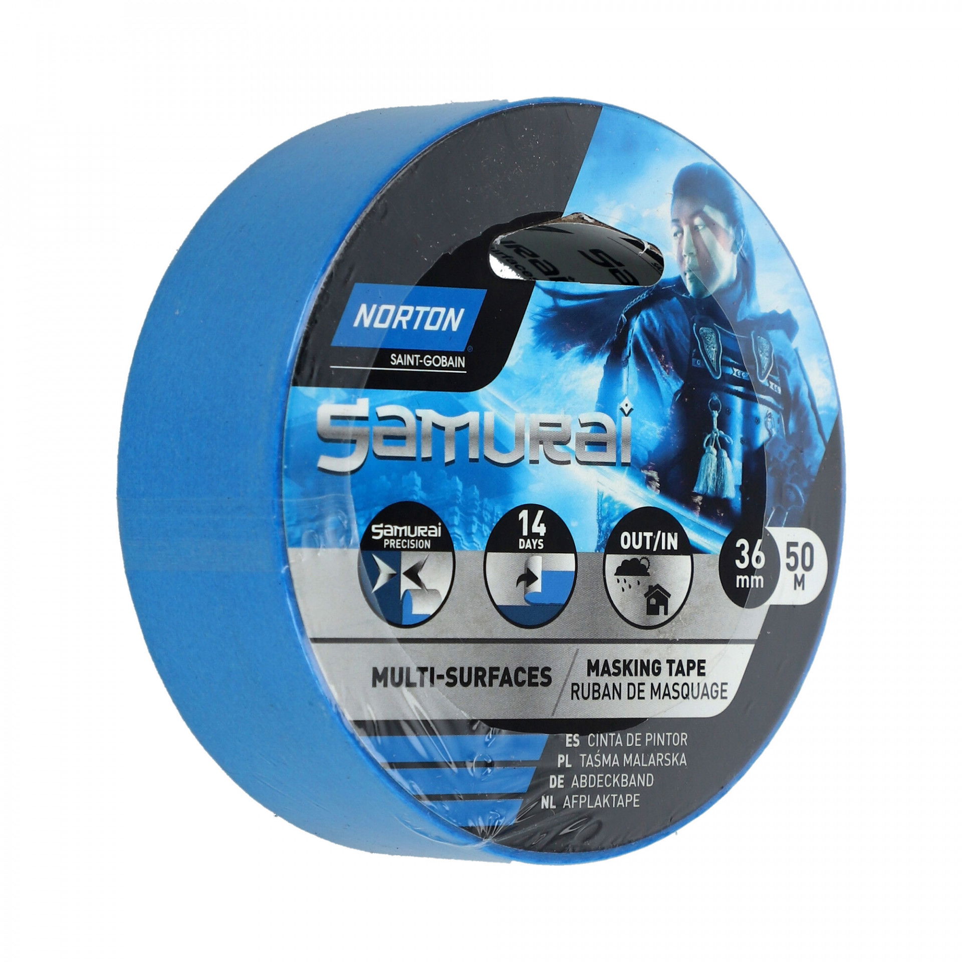 Norton Samurai Multi-Surfaces maszkoló szalag 36mmx50m, 24 db/csomag termék fő termékképe