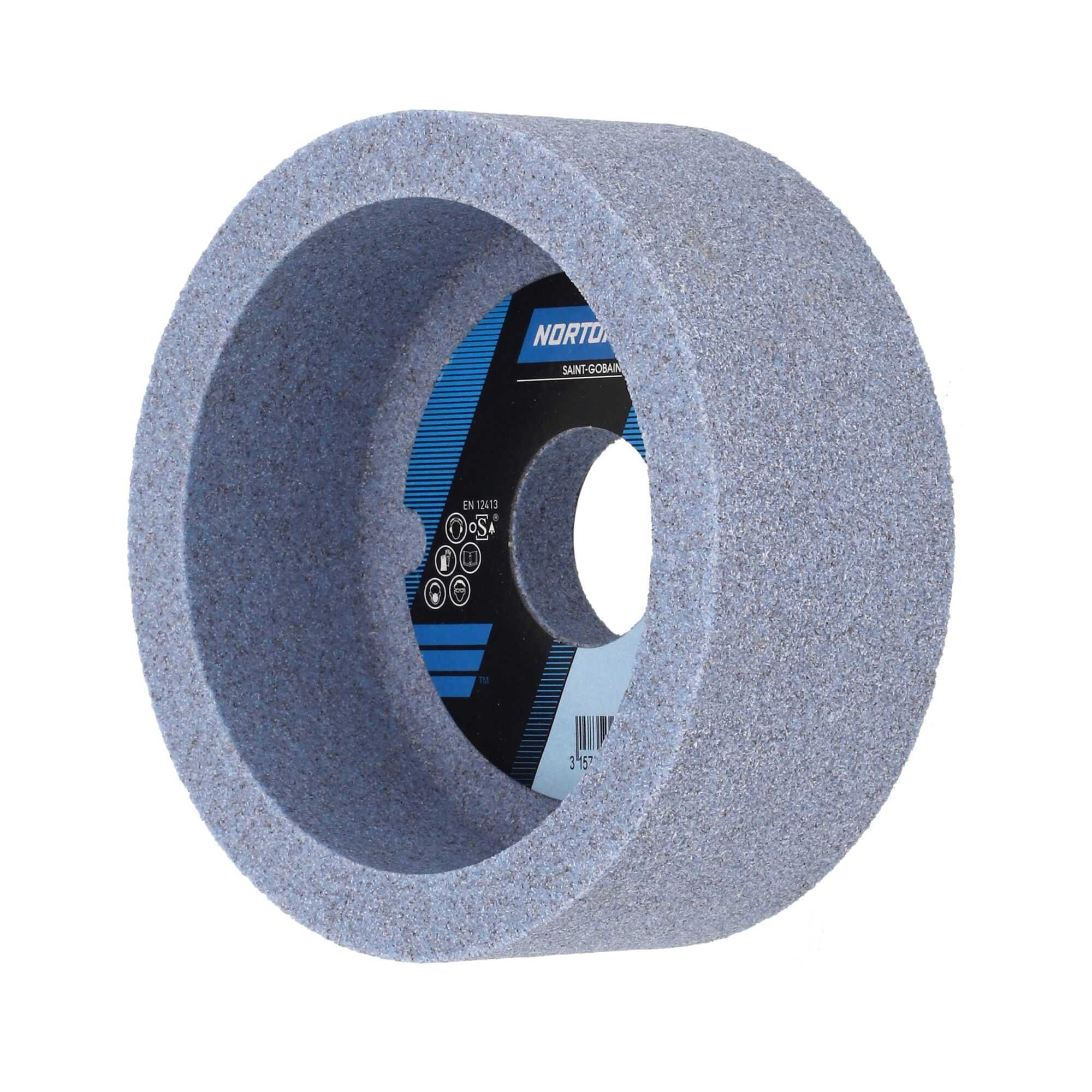 Norton Hengeres fazék alakú köszörűkorong Ø125x50x32 mm SGB 60 J VX, 2 db/csomag termék fő termékképe