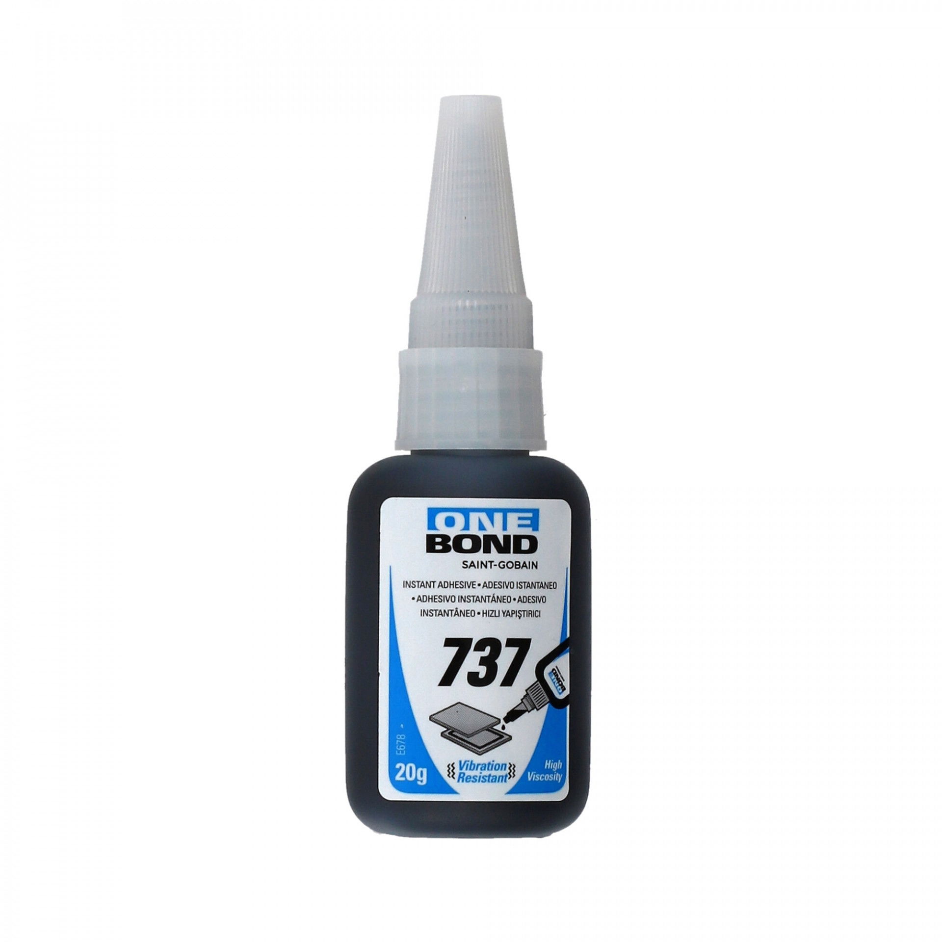 OneBond 737 pillanatragasztó 20g E, 10 db/csomag termék fő termékképe