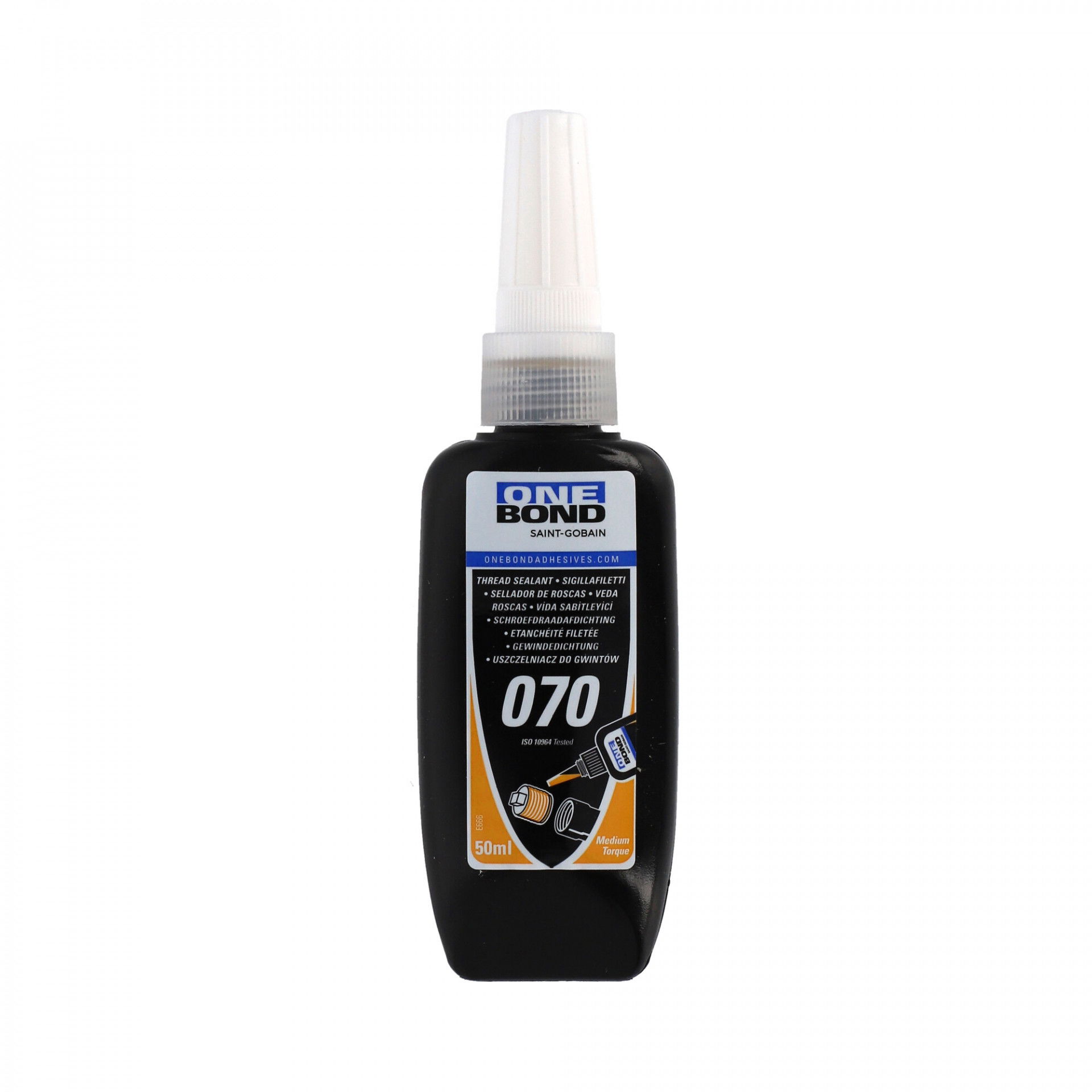OneBond 070 menetrögzítő és tömítő 50ml, 6 db/csomag termék fő termékképe