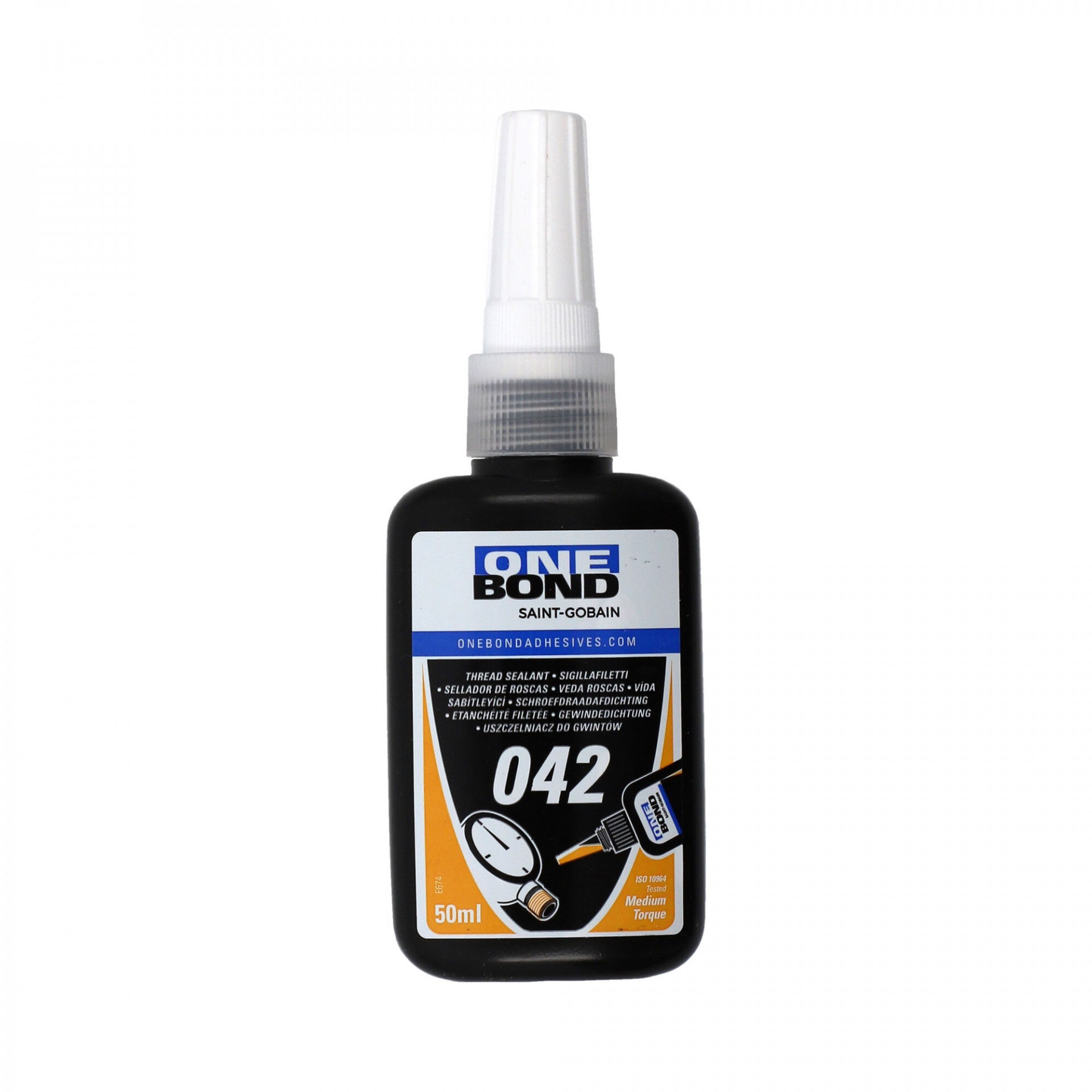OneBond 042 menetrögzítő és tömítő 50ml C, 6 db/csomag termék fő termékképe
