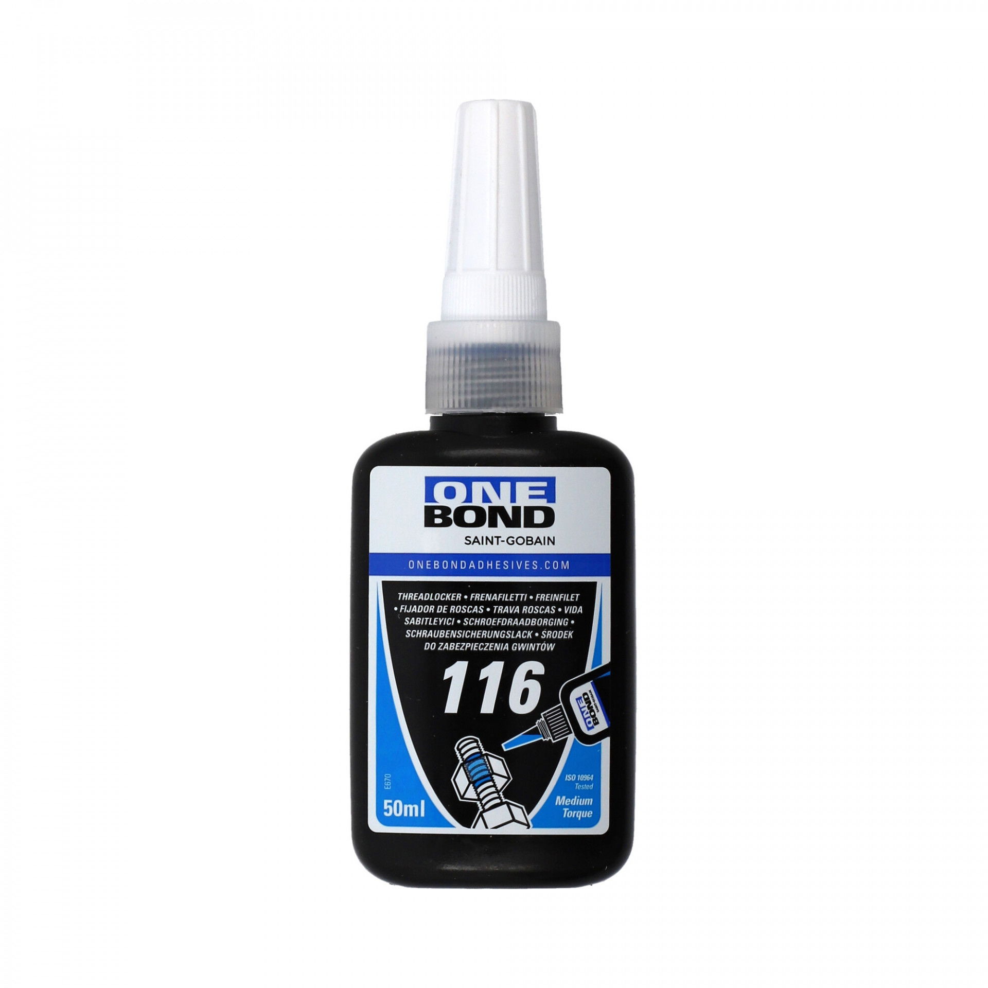 OneBond 116 menetrögzítő és tömítő 50ml C, 6 db/csomag termék fő termékképe