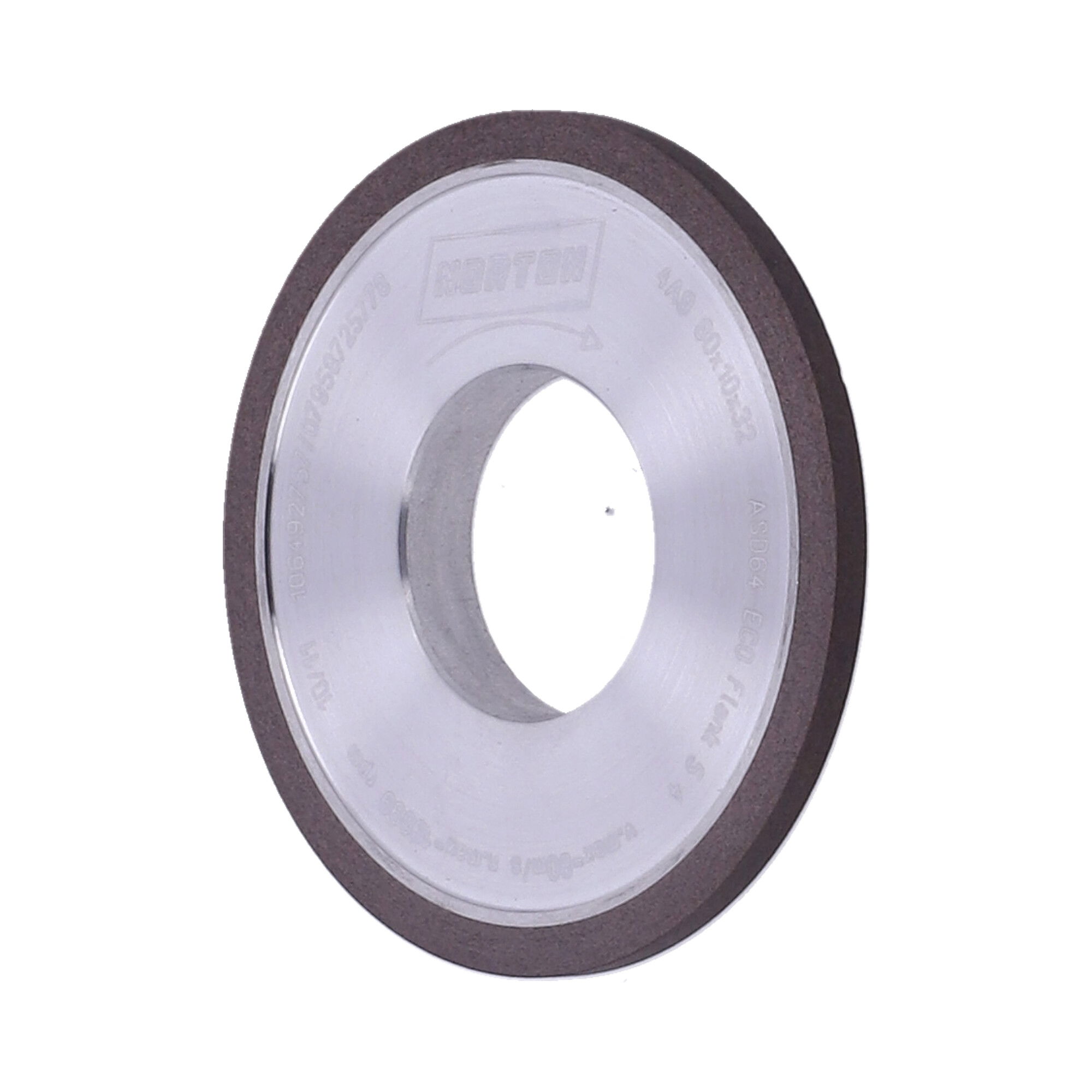 Norton Gyémánt köszörűkorong Ø100x4x4,5 mm ASD64 ECO Flank termék fő termékképe