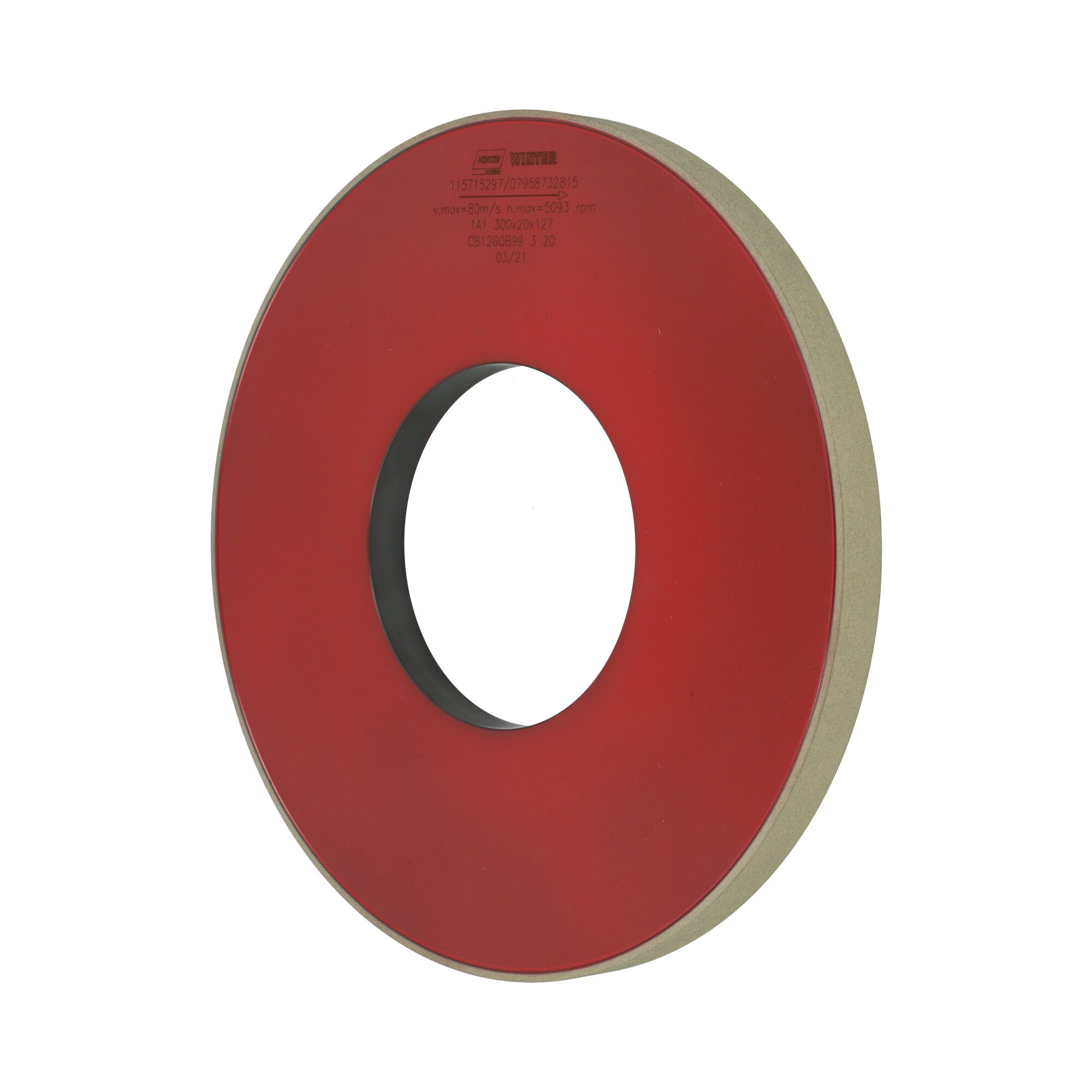 Norton CBN köszörűkorong Ø350x20x3 mm CBN126 Q B99 termék fő termékképe